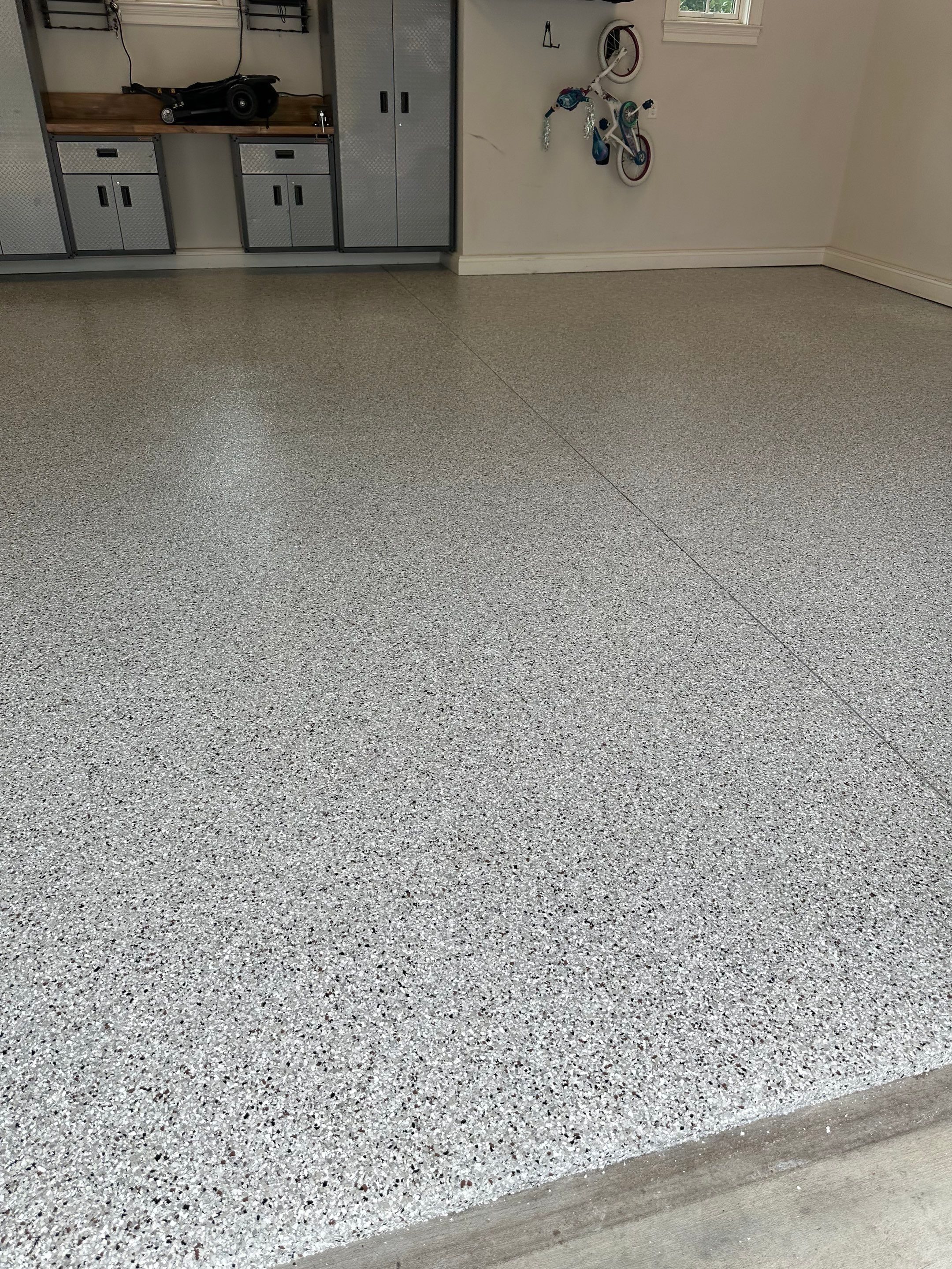 Garage Floor Coating using Coyote by My Garage Floor Guys