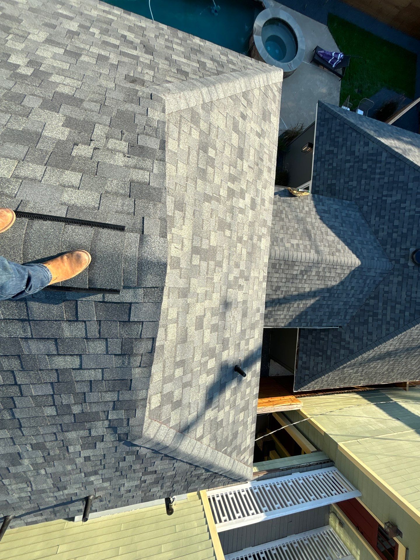 Residential Roofing Repair using Owen's Corning Duration (Lifetime) Shingles by Roof Repair Company