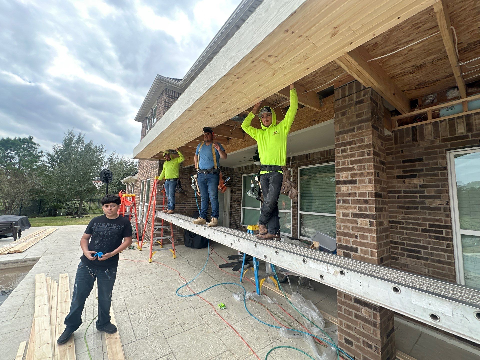 Covered Patio using Sophalx Crew by SophAlx LLC