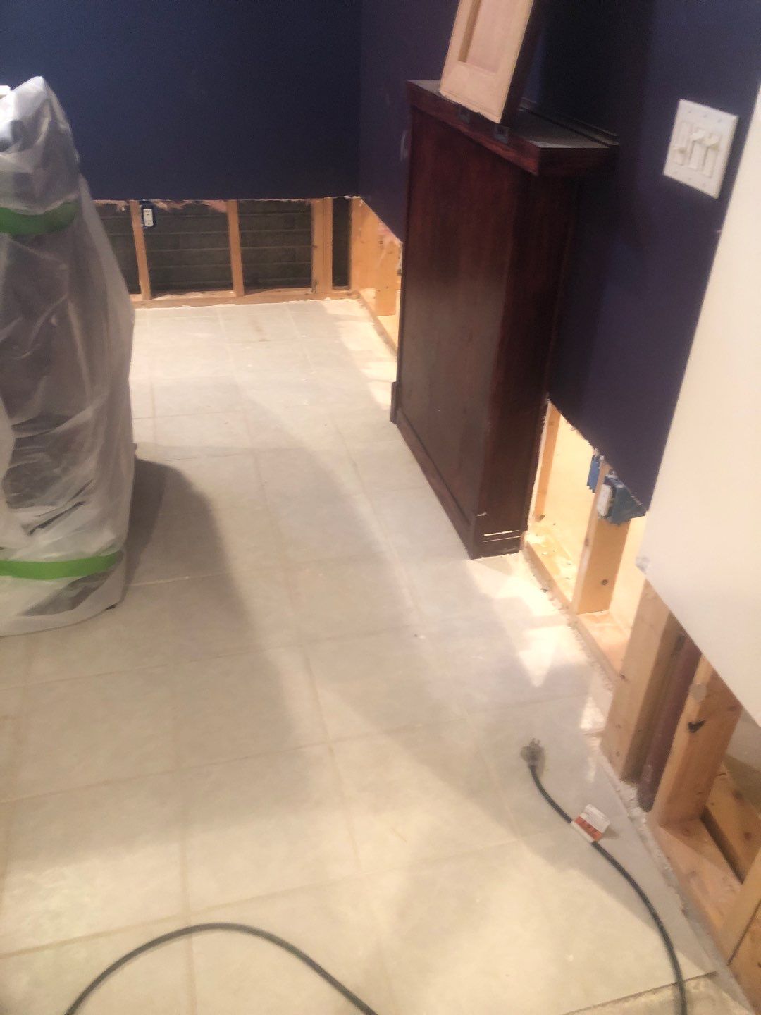 Pipe Burst Emergency Mitigation Demo and Dry Down by Absolute Roofing and Construction