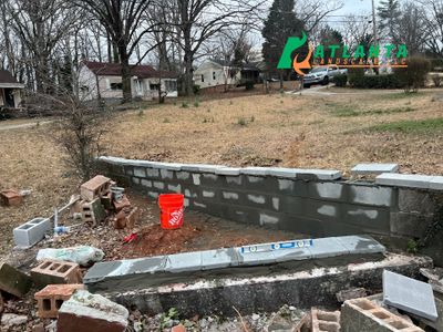 Retaining wall repair
