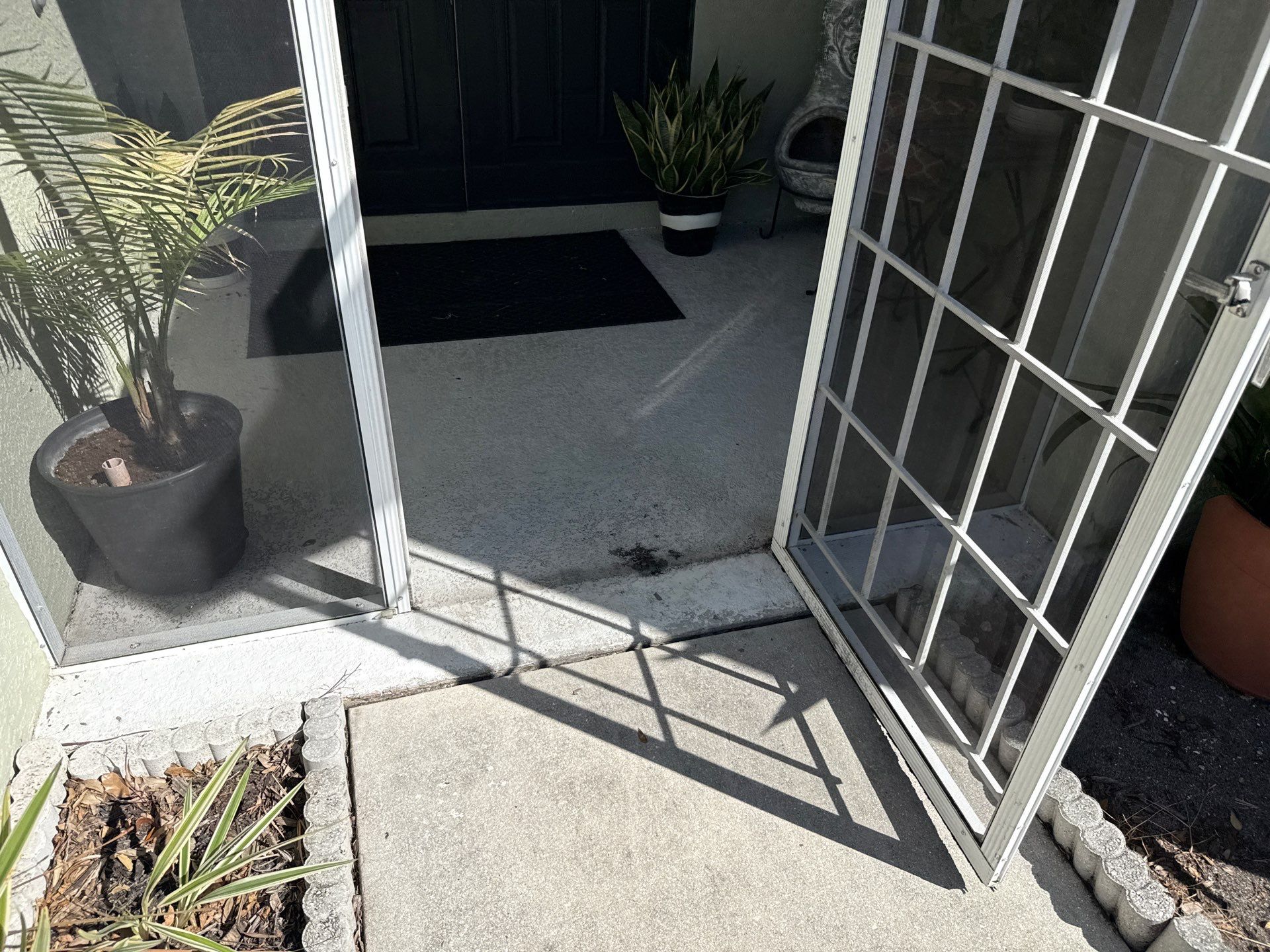 Driveway & Sidewalk Cleaning Transformation | Kingsfield Lakes, Parrish FL by Sunshine AquaWash