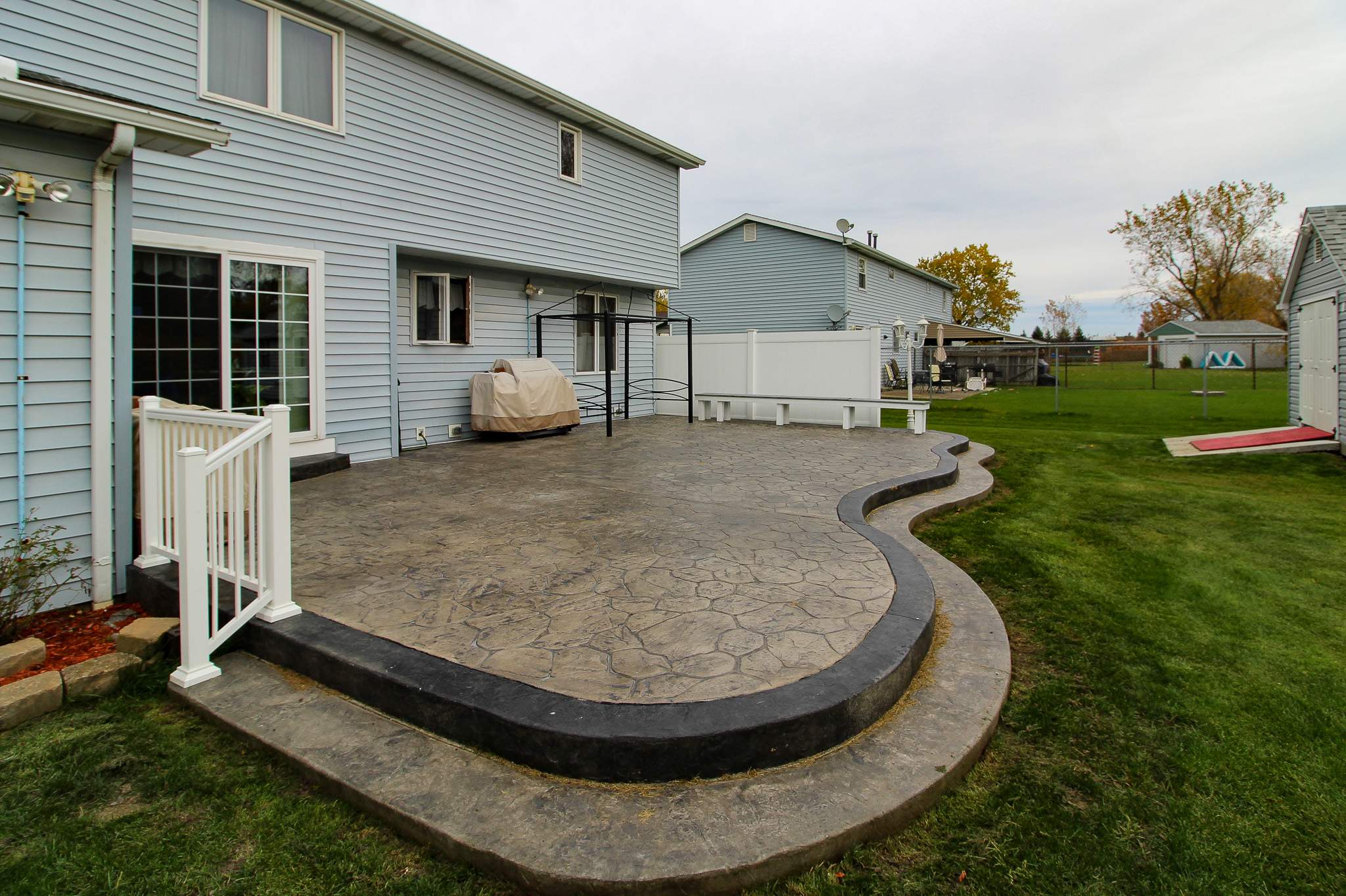 Stamped Concrete by Ivy Lea Construction