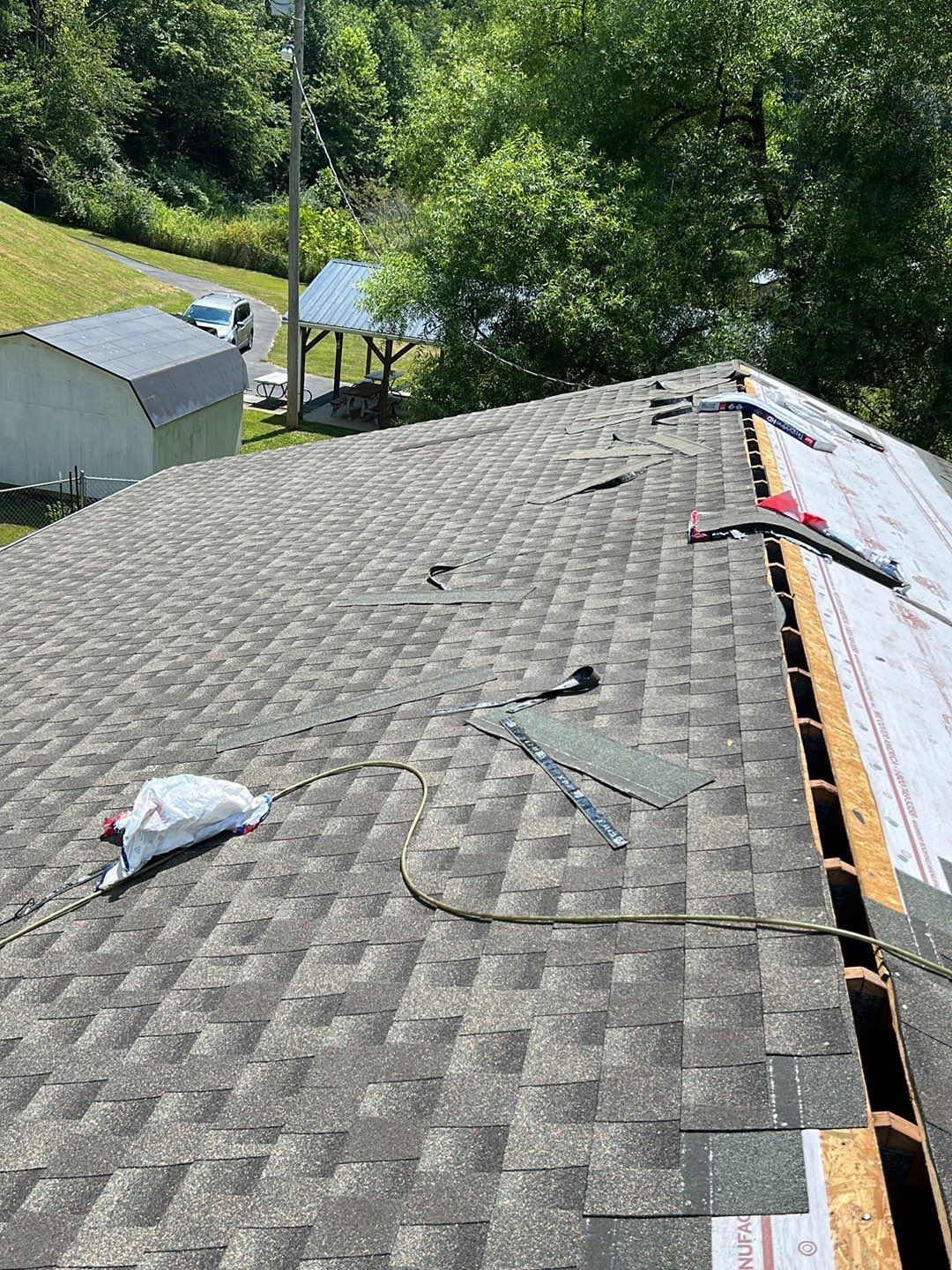 Residential Roofing Installation using Performance Shingles by Mr. Roofer