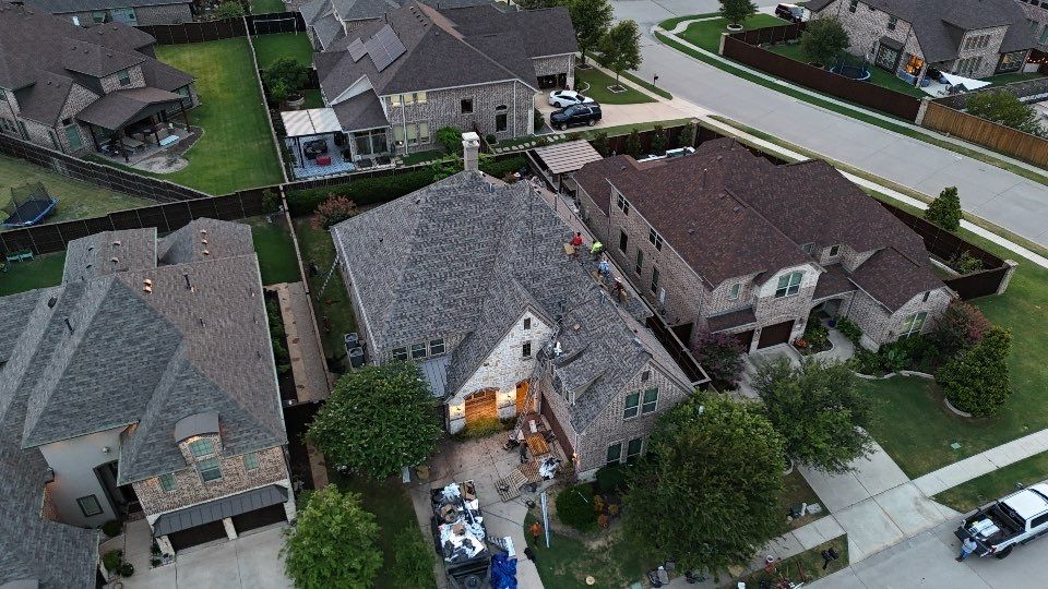 Residential Roofing Installation Using IKO Dynasty Shingles by Becker Roofing and Exteriors