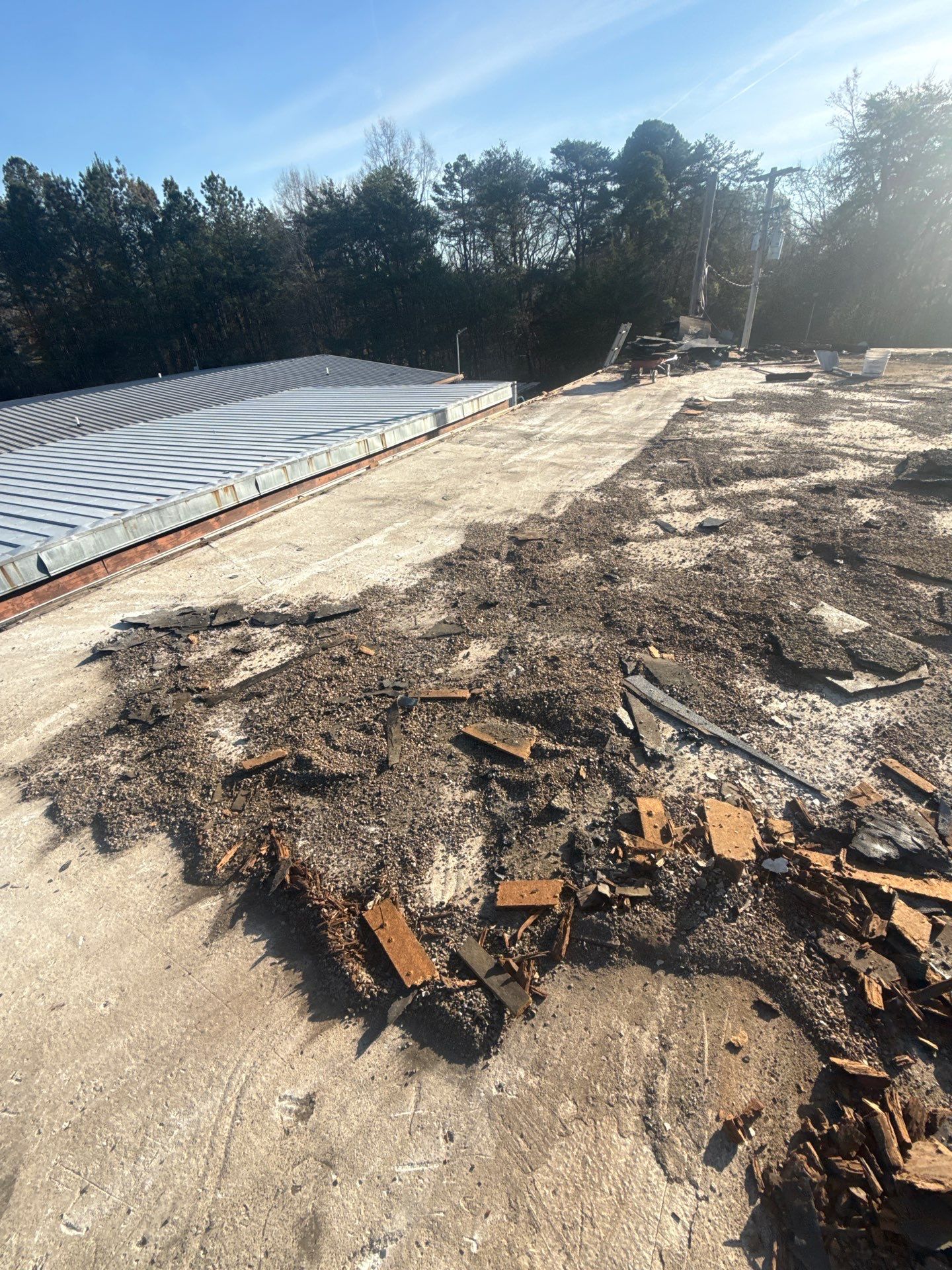 Commercial TPO Roof Replacement – Mebane, NC by Carolina Professional Roofing, Inc