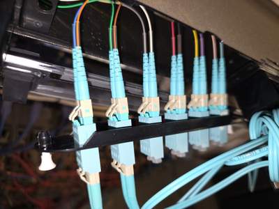Structured cabling installation by CimaSolutions