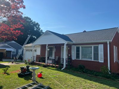 Roof replacement by hail damage
