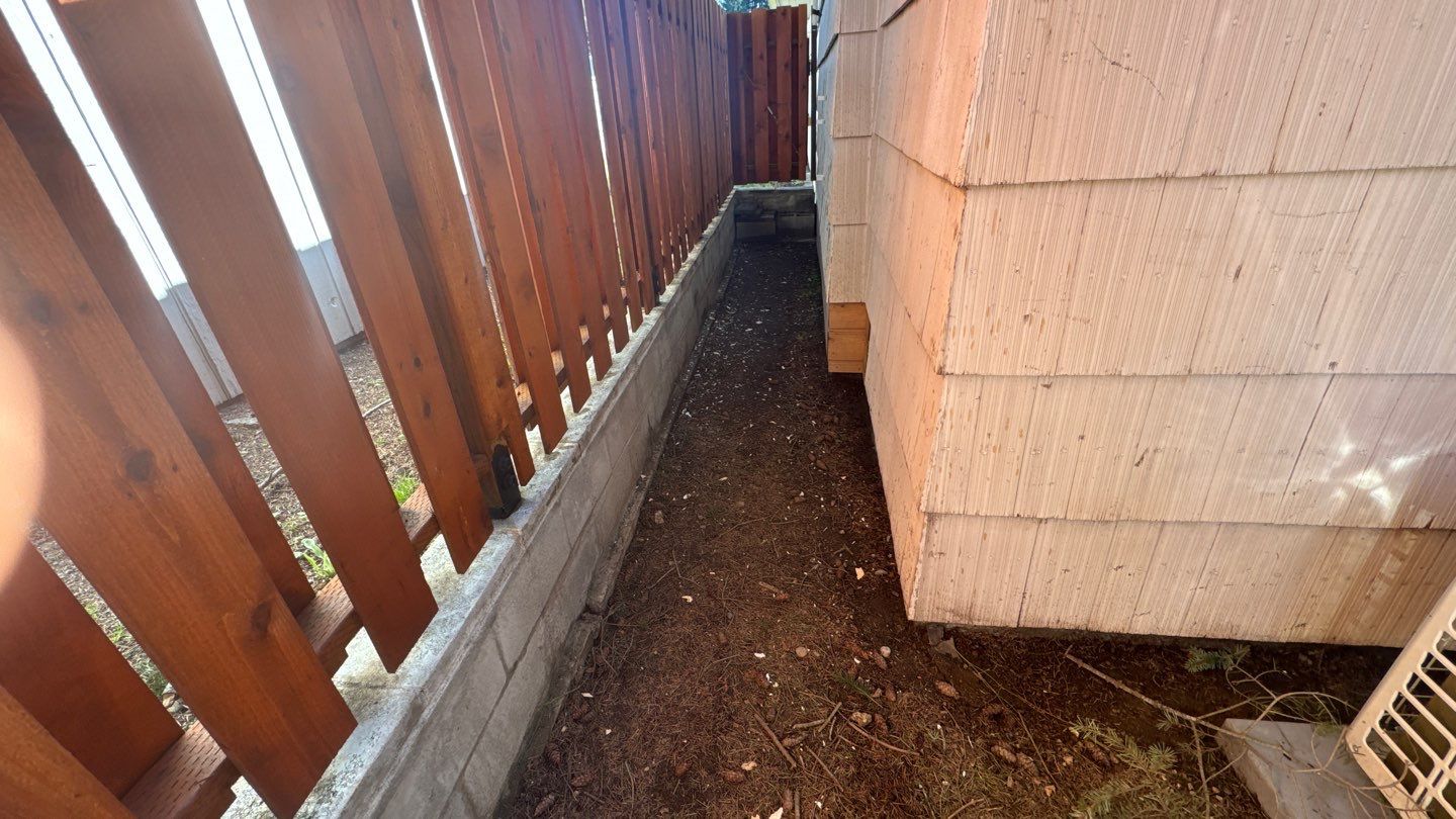John | Concrete Backyard Walkway by Jireh Asphalt & Concrete Inc 