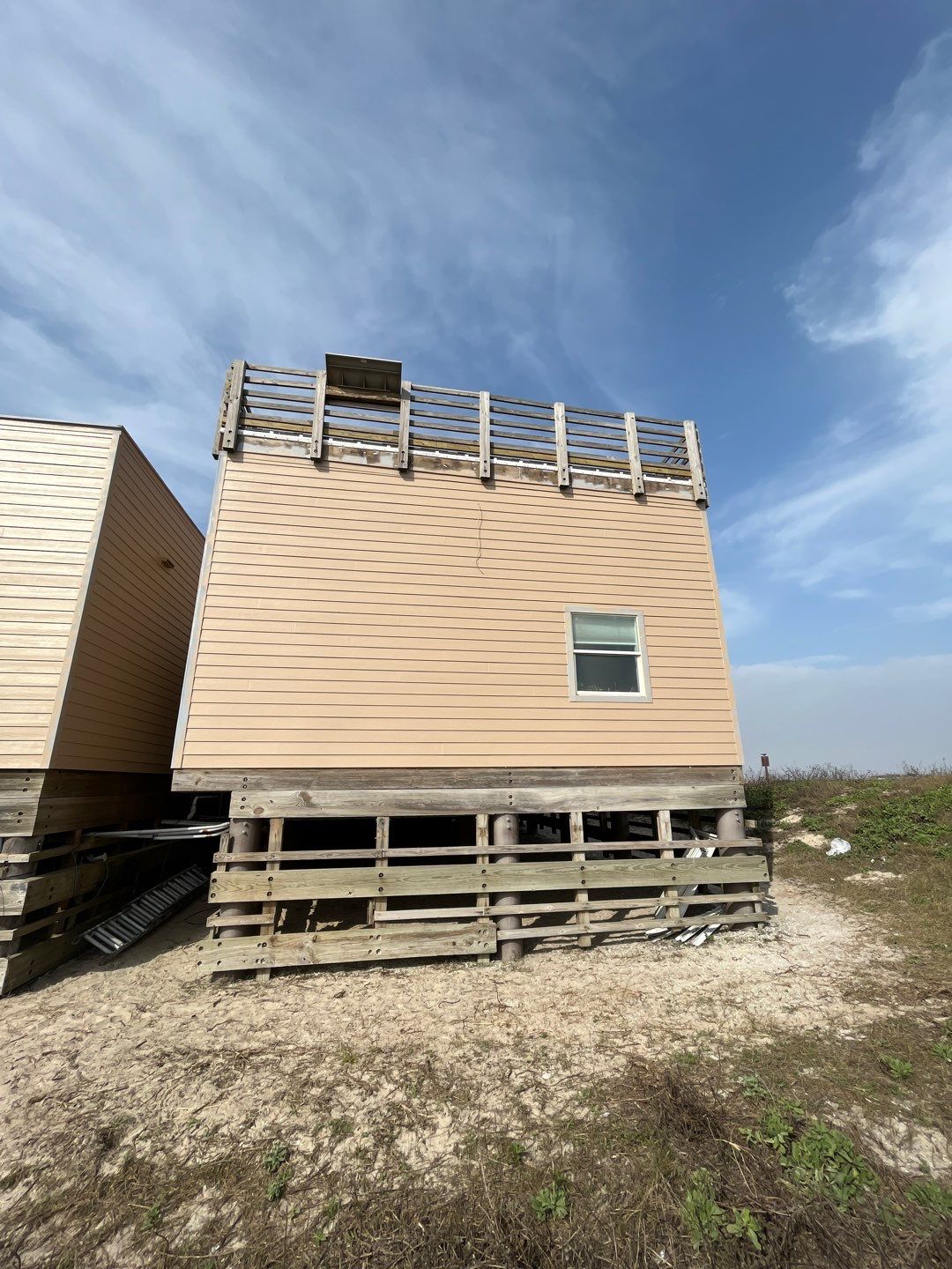 Padre Island National Seashore Malaquite Visitor Center Exterior remodel by Bayfront Roofing and Construction