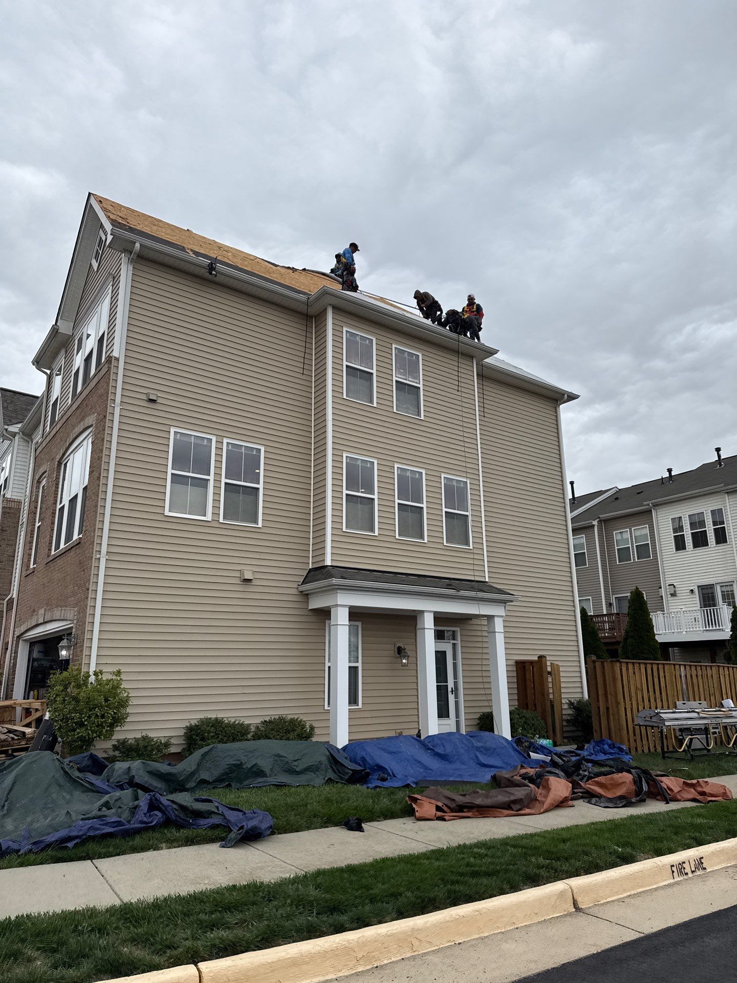 Tesla Solar Roof in Ashburn by American Home Contractors