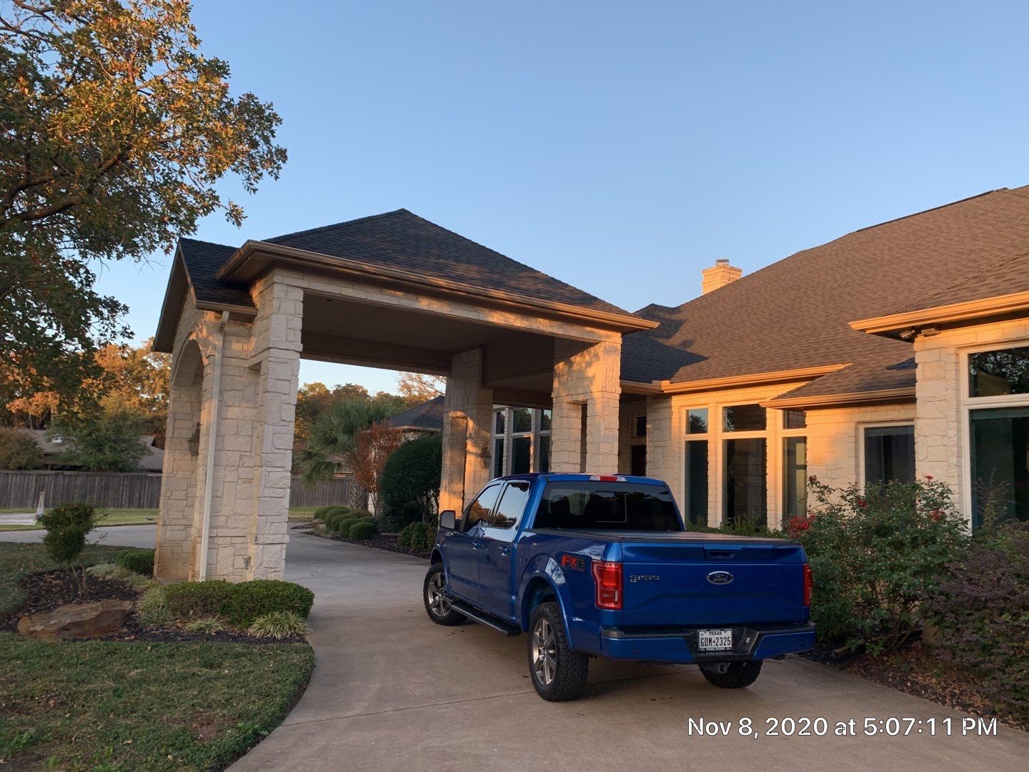 Huge Estate - Residential Roofing Installation using GAF Timberline HDZ Shingle System by First United Roofing & Construction