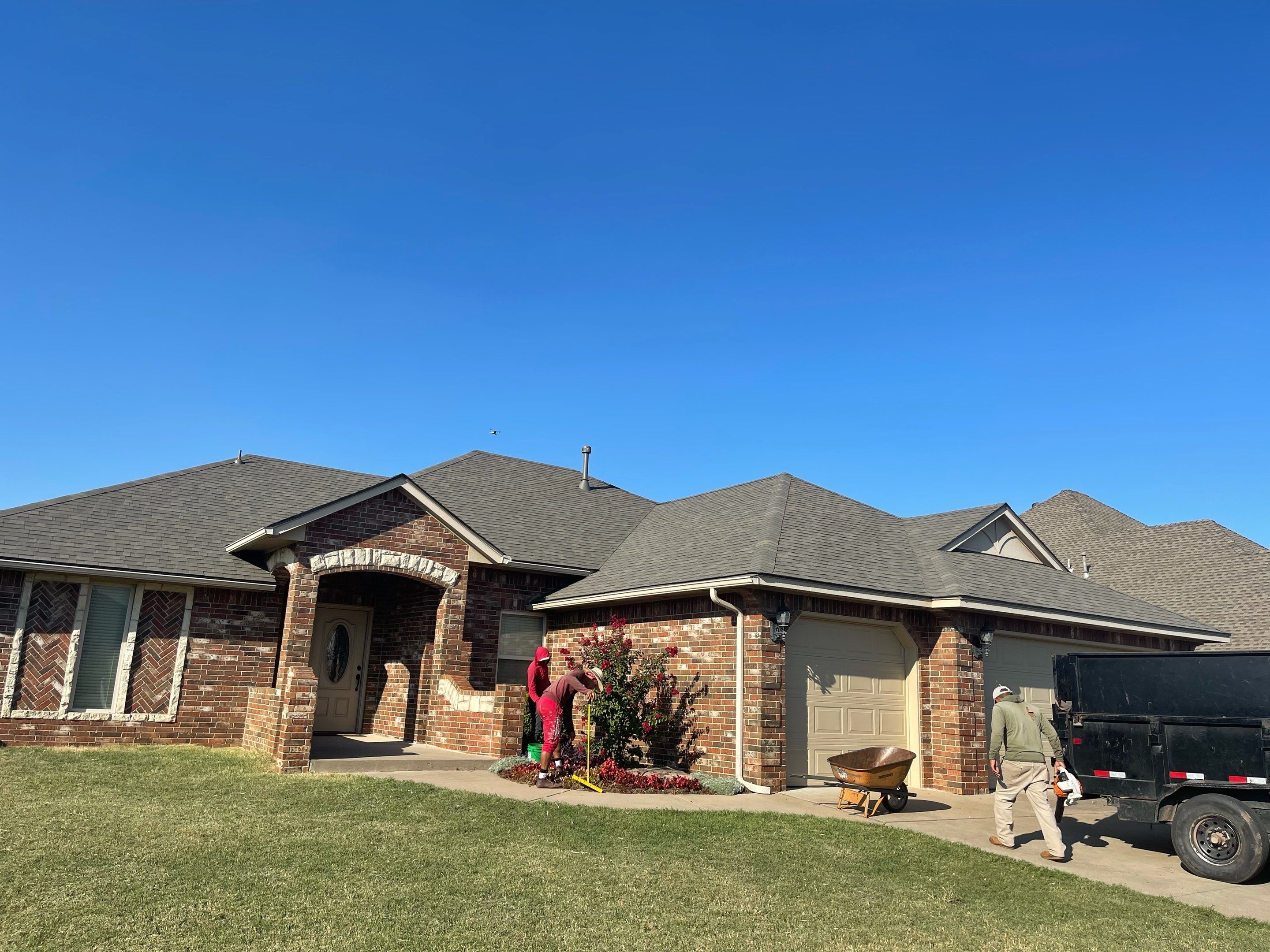 Residential Roofing Installation using Malarkey  by Frontline Roofing and Construction