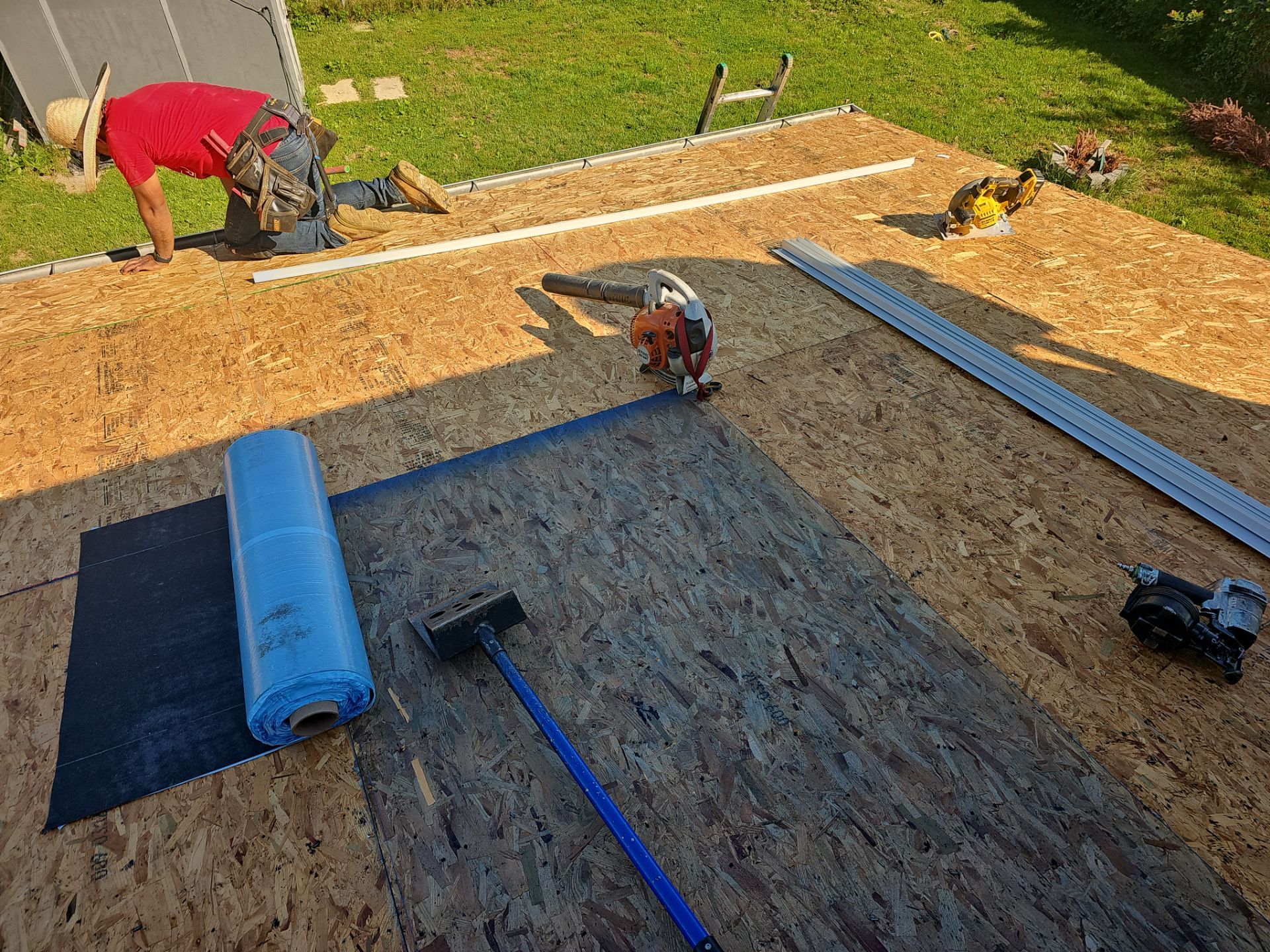 Roof Replacement - Colonial Slate  by Winchester Roofing