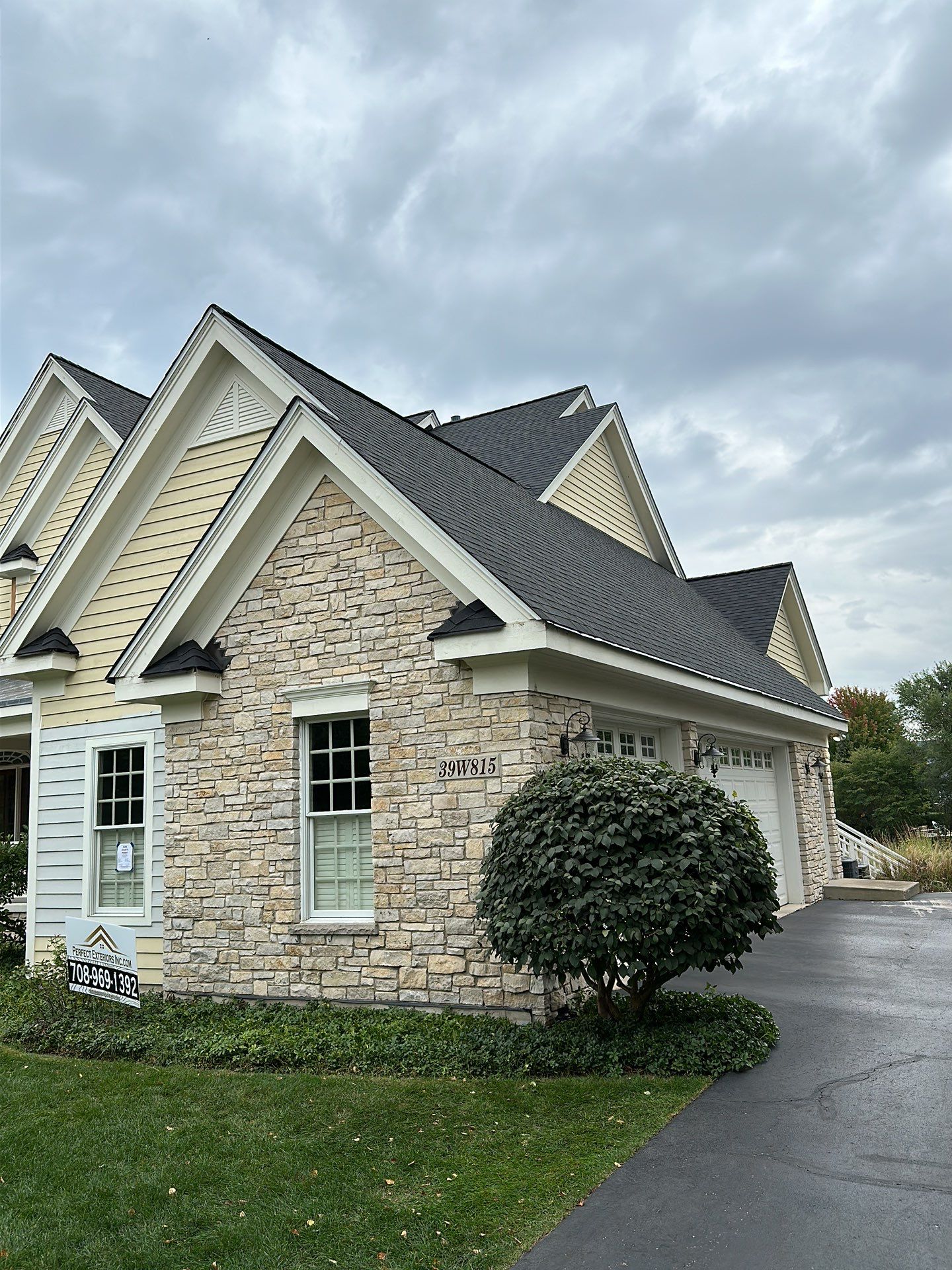 Residential Roofing Installation using Owens Corning  by Perfect Exteriors Inc. 