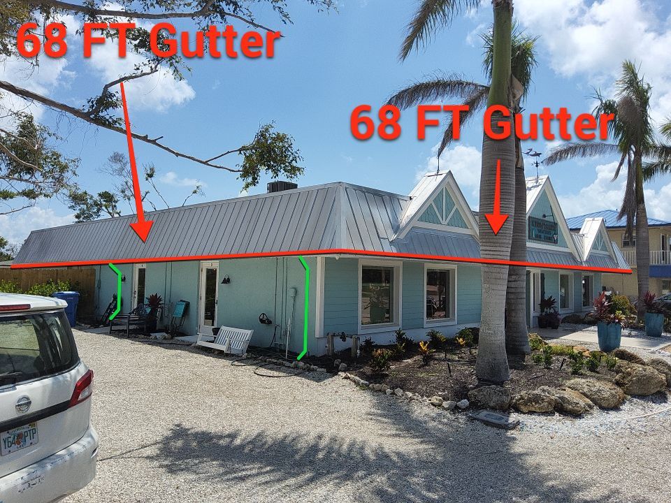 7-Inch Seamless Gutters in Sanibel FL by Gutter Professor by Gutter Professors