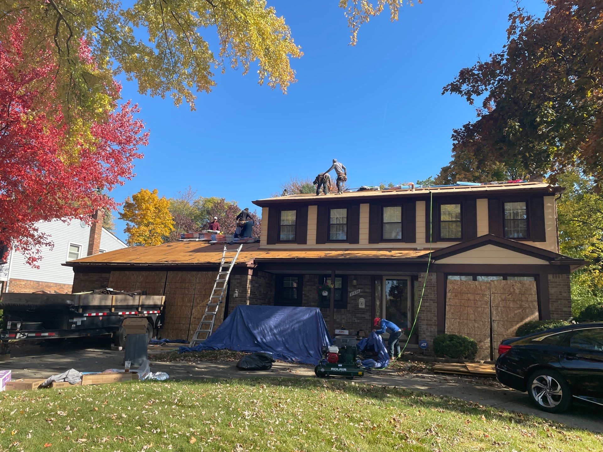 Roof Replacement using CertainTeed Landmark by 180 Contractors