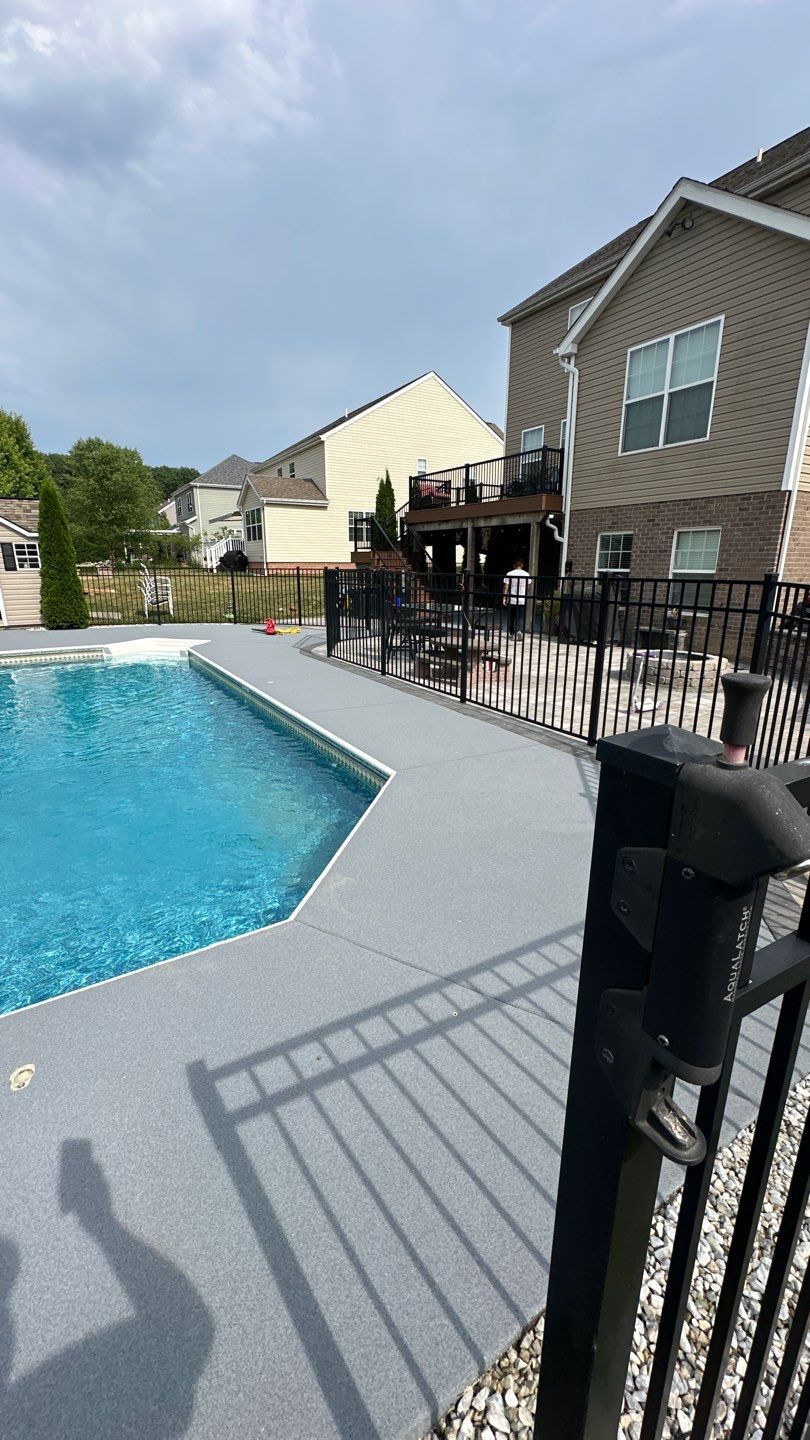 Pool Deck Project in Gibsonia by Floors in a Day, Inc