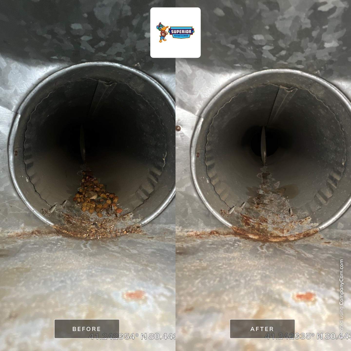 Air Duct Cleaning With a Vacuum Truck in Hermitage, PA by Superior Air Duct Cleaning