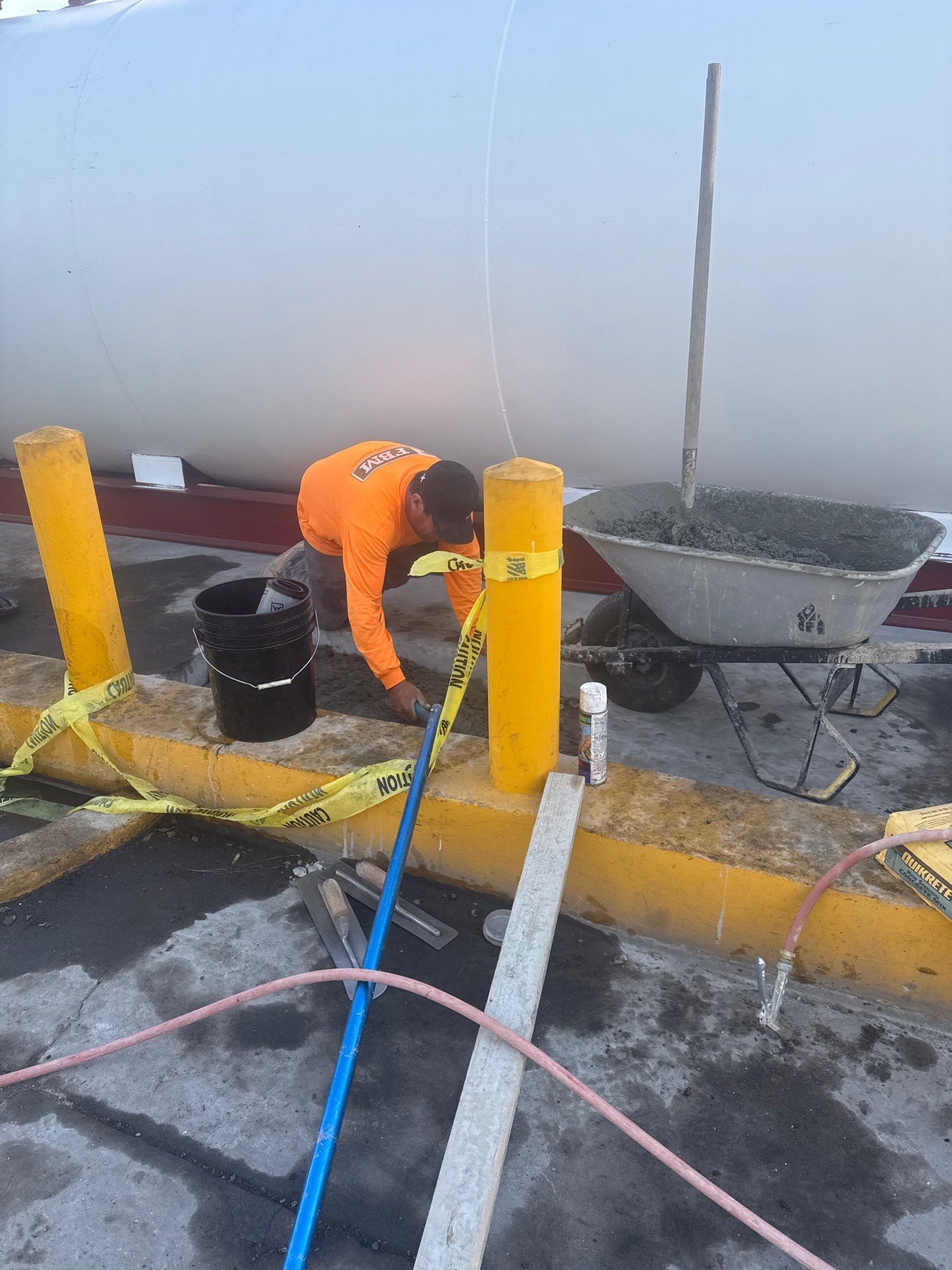 Outdoor Water Tank Installation & Piping Setup by Us Plumbing 