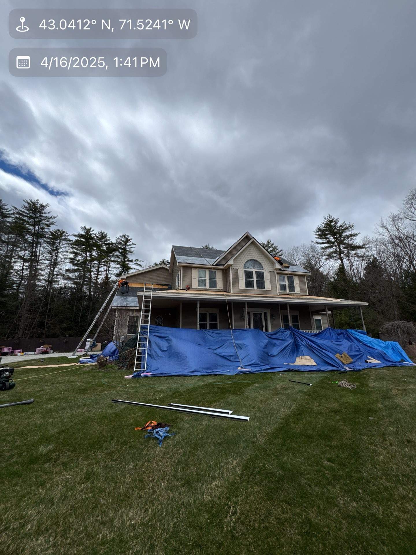 Goffstown Roof Replacement by Compass exteriors