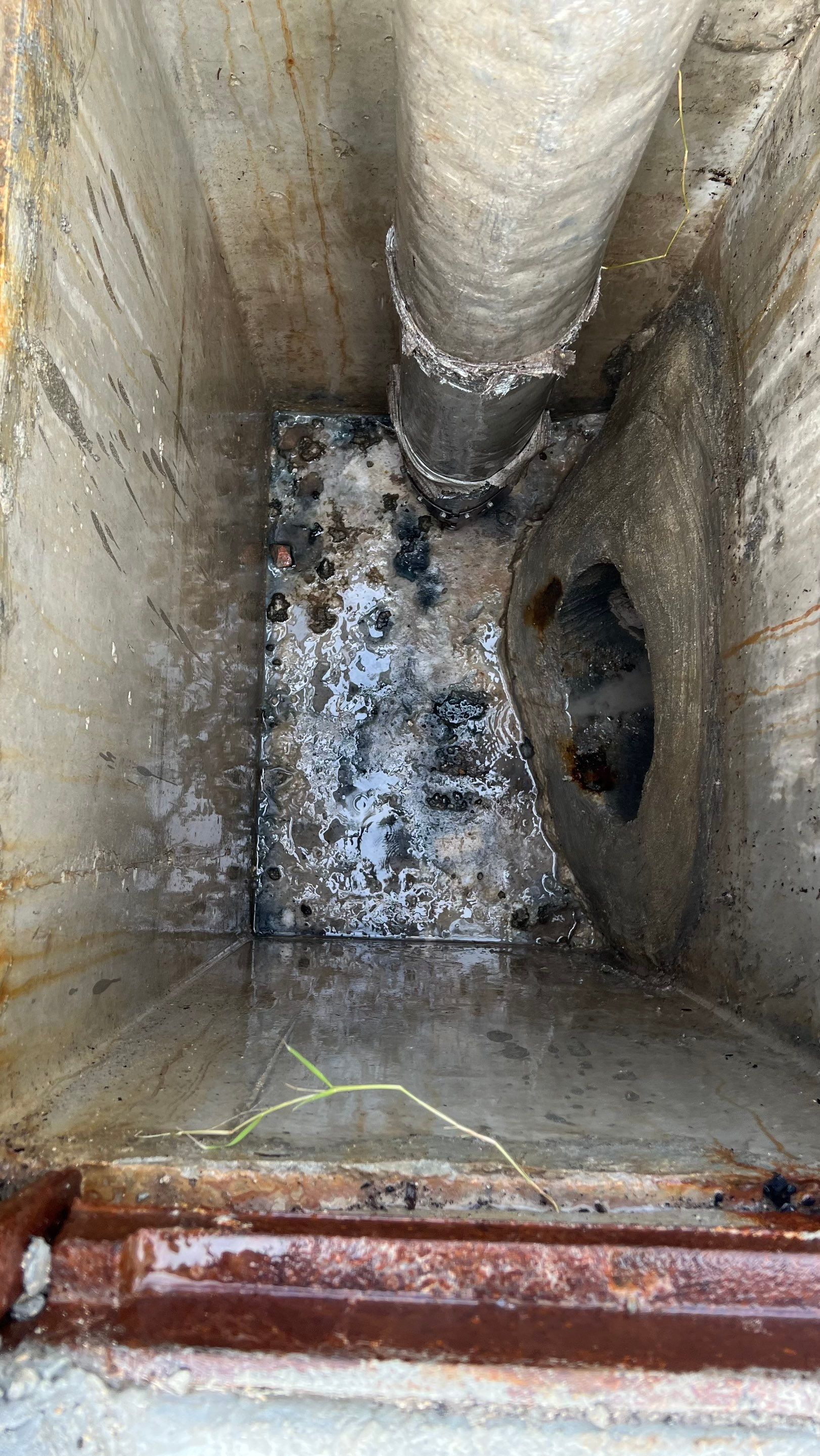 New Construction Commercial Parcel Stormwater System Cleaning by Don Mar, Inc. Storm Water Solutions