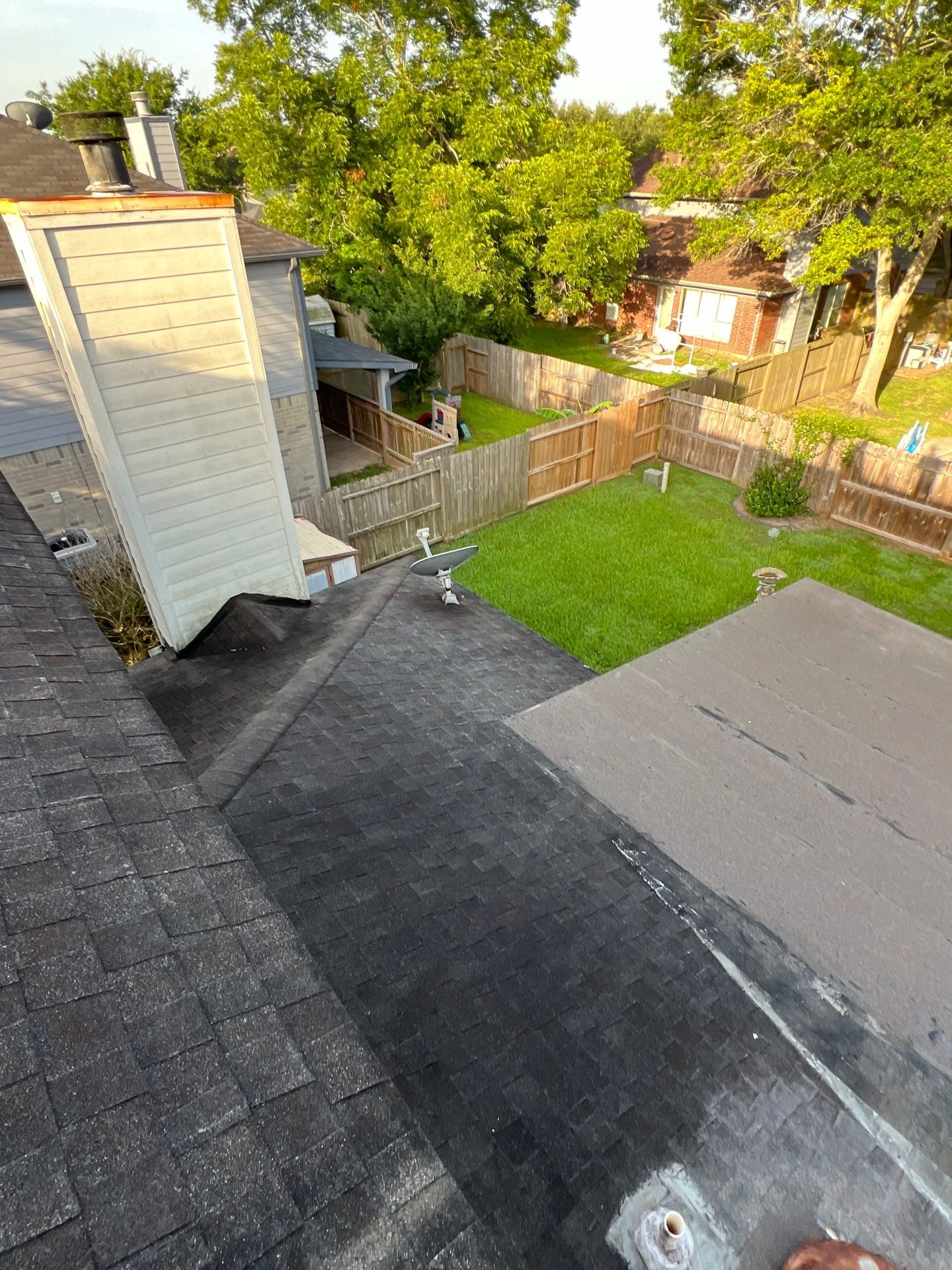 Hail Damage using Owen's Corning Duration (Lifetime) Shingles by Roof Repair Company
