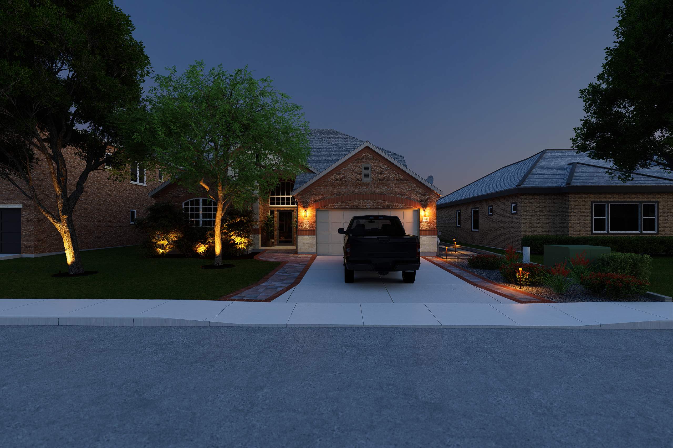 3D Design Render, San Antonio TX by Hole In One Lawns, LLC