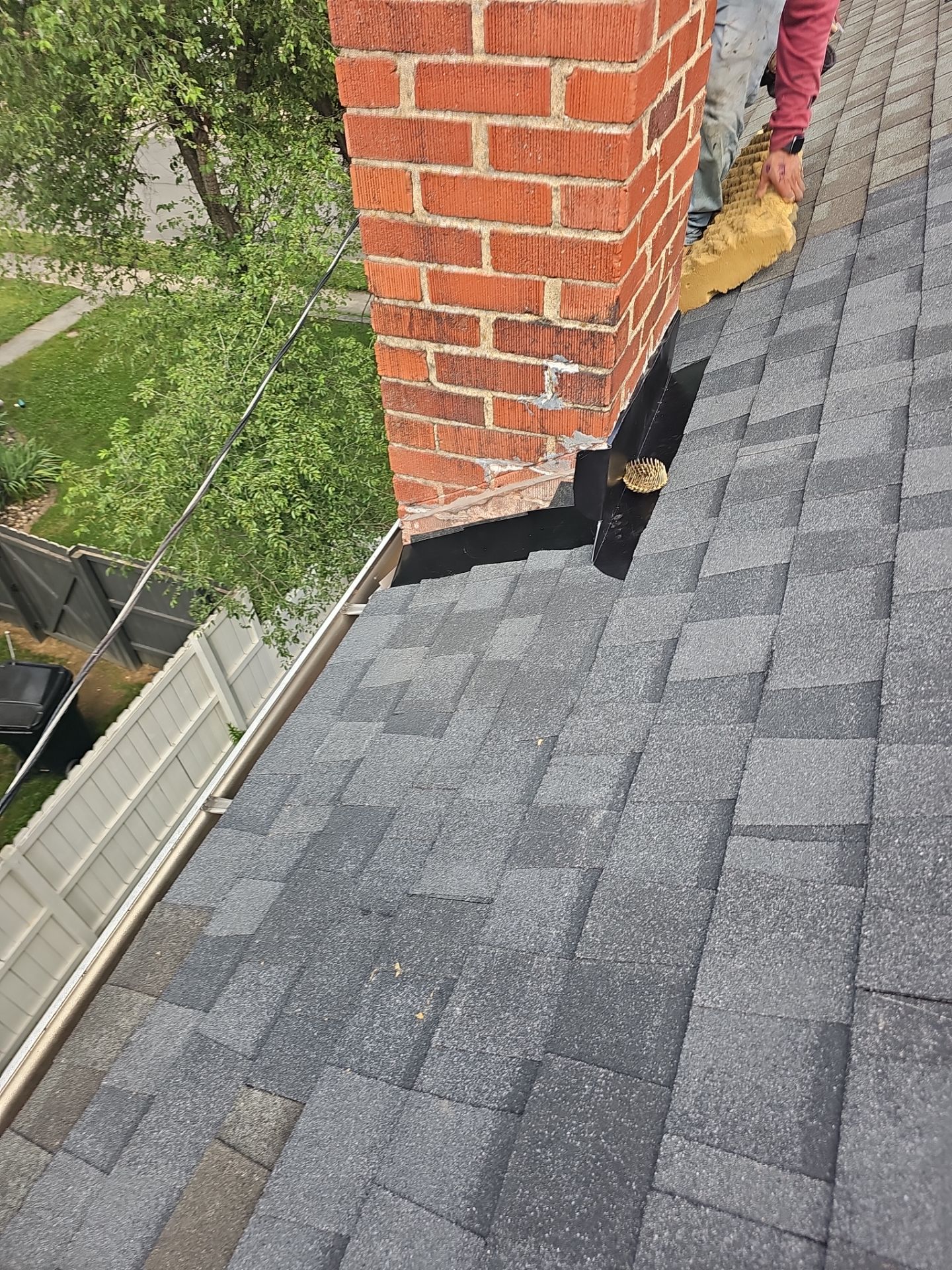 Roof Repair - Chimney and Vent Flashing by Winchester Roofing