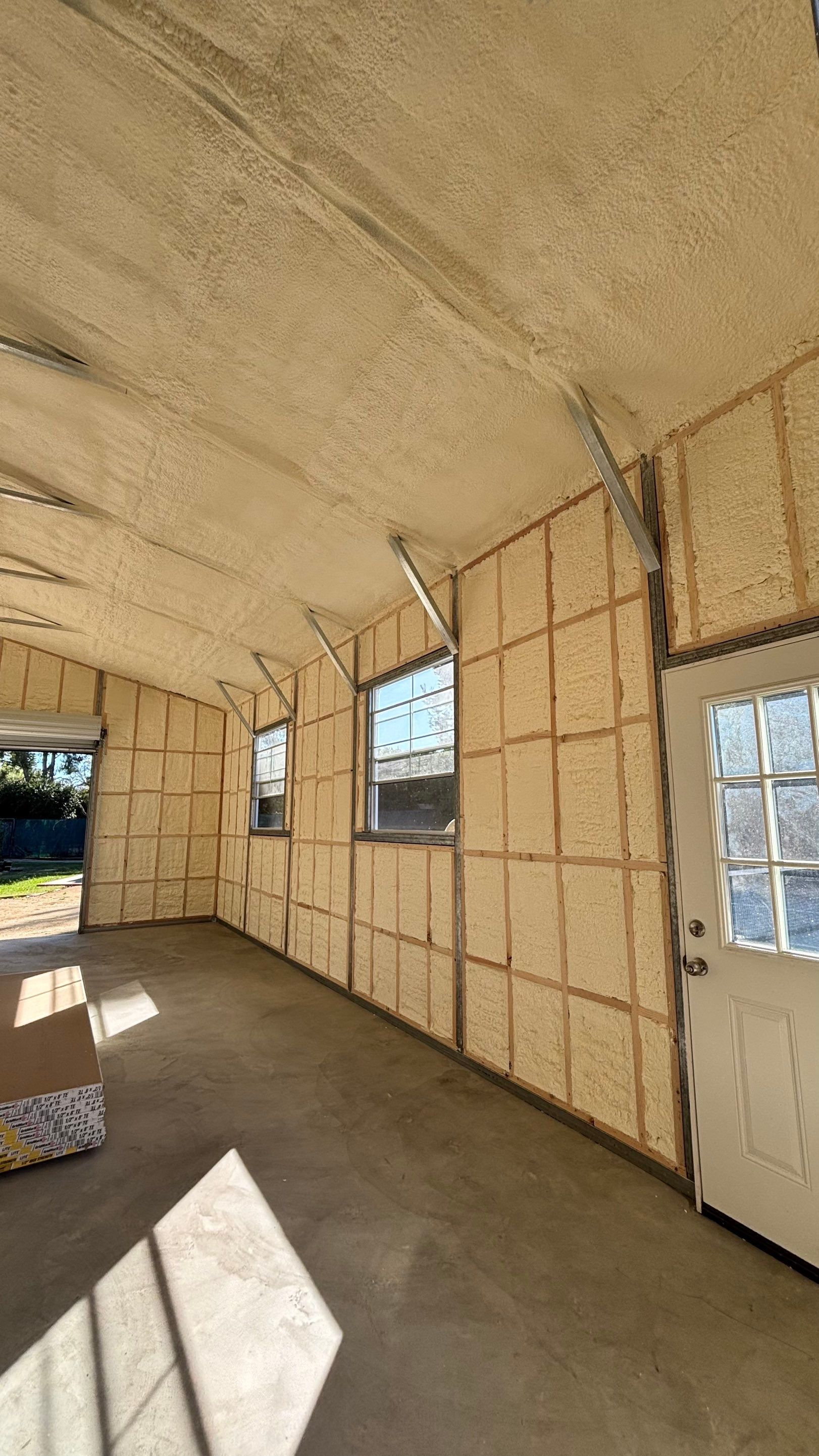 Spray Foam Project in Los Angeles by Insulation Labs