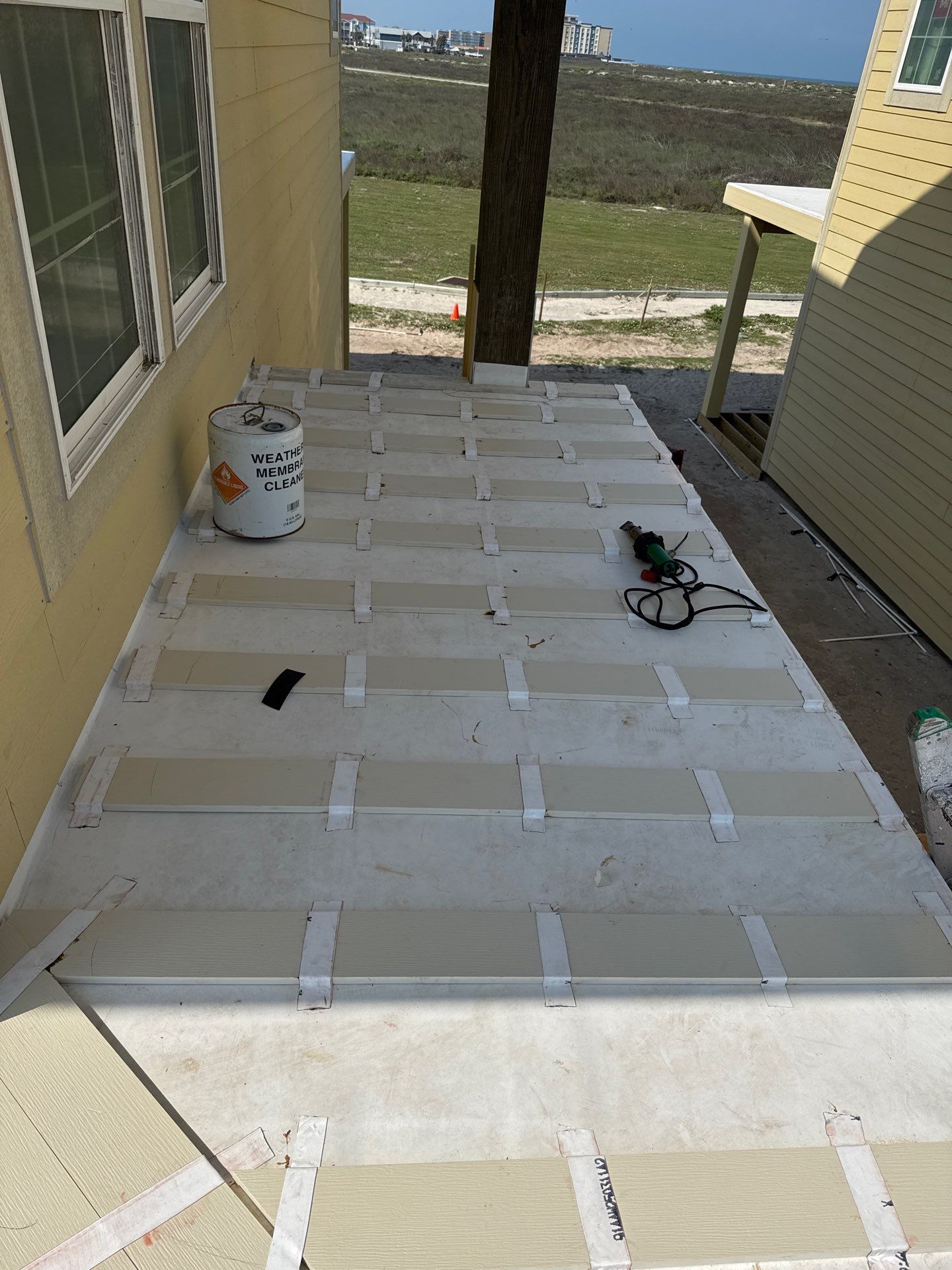 Big O'l Beach Problem.  by Bayfront Roofing and Construction