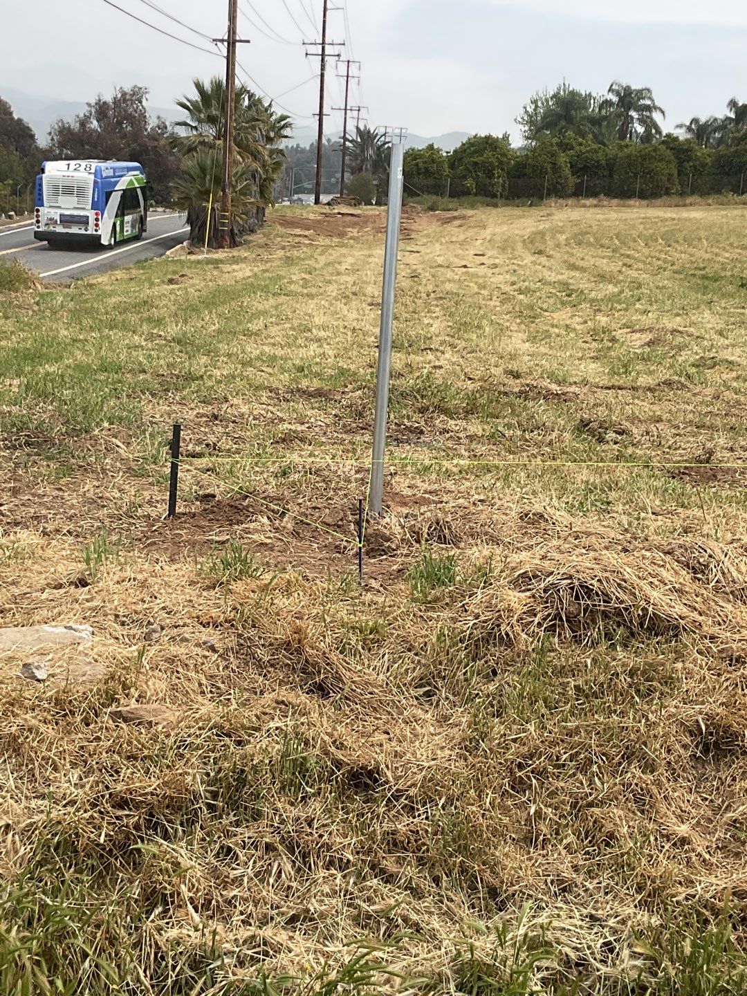 Fence installation using chain link wire by Fence Guys Inc. 