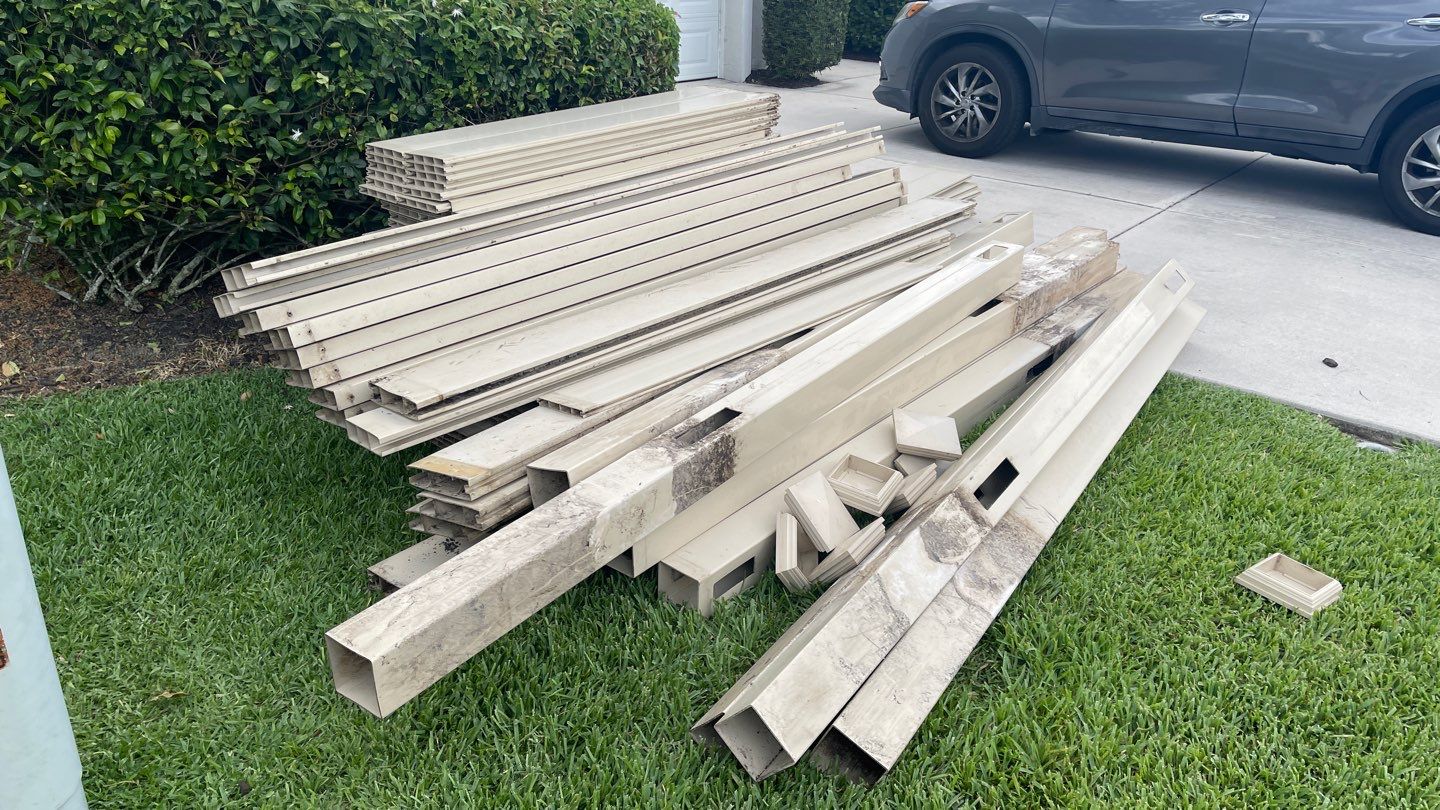 Bradenton, FL 8 ft. Tall Tan Vinyl Privacy Fence by Asap fence and gates, LLC