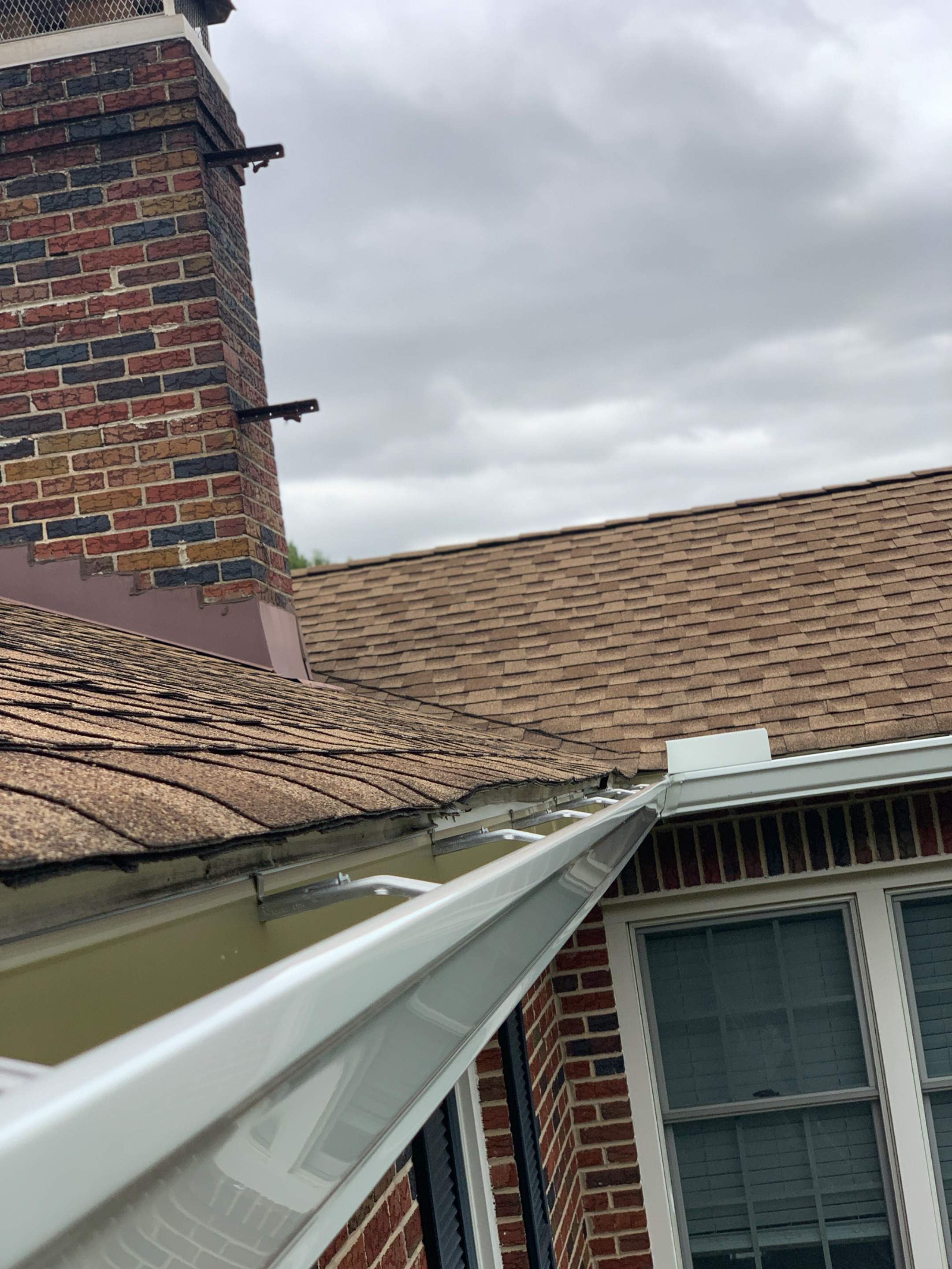 Gutter Installation using 6" Seamless Gutters by Matter Construction, LLC