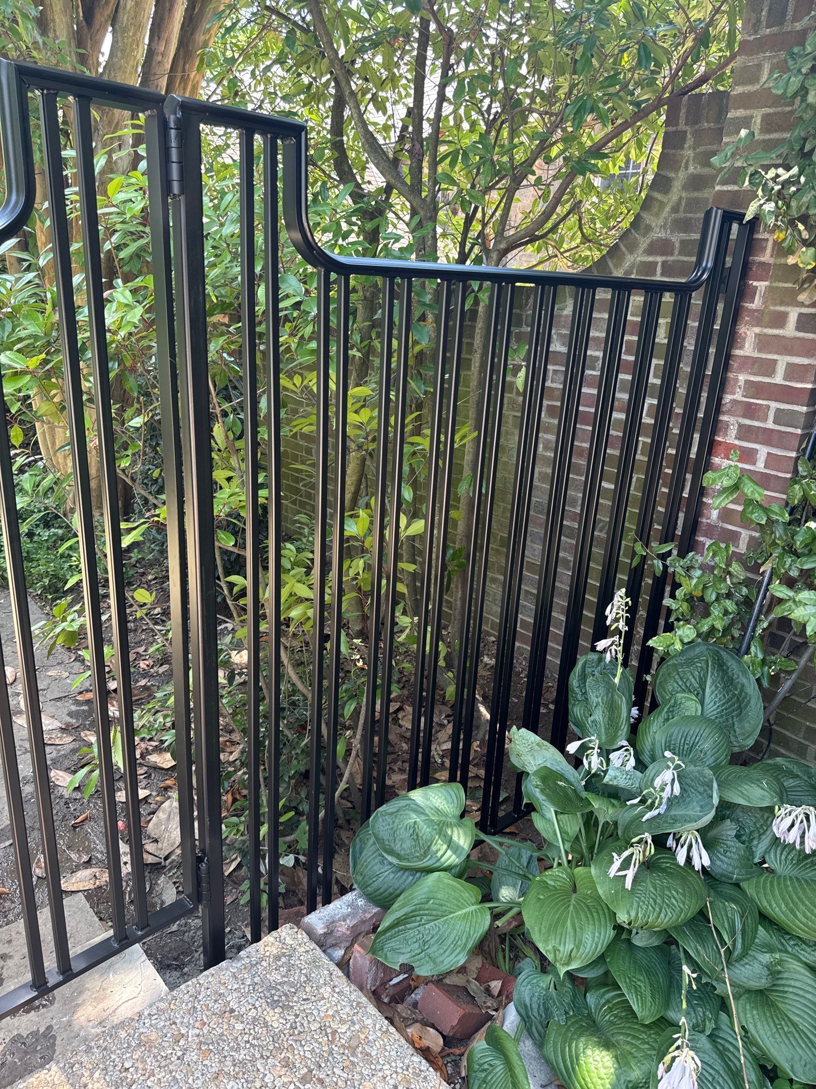 Custom Iron Fence & Gate – Residential Exterior – Washington, DC by Capitol Iron Works