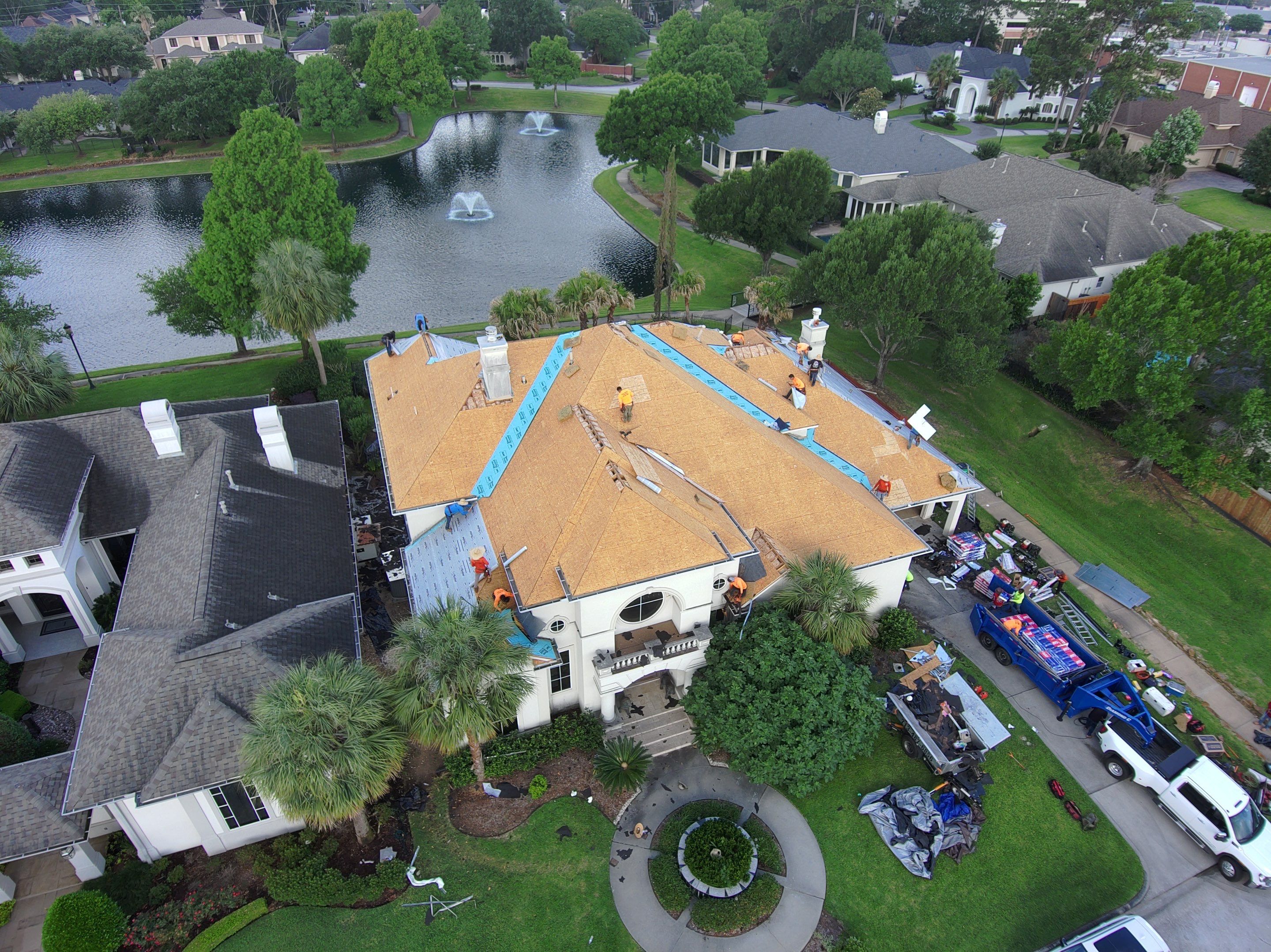 Roof Replacement Spring by Roof Repair Company