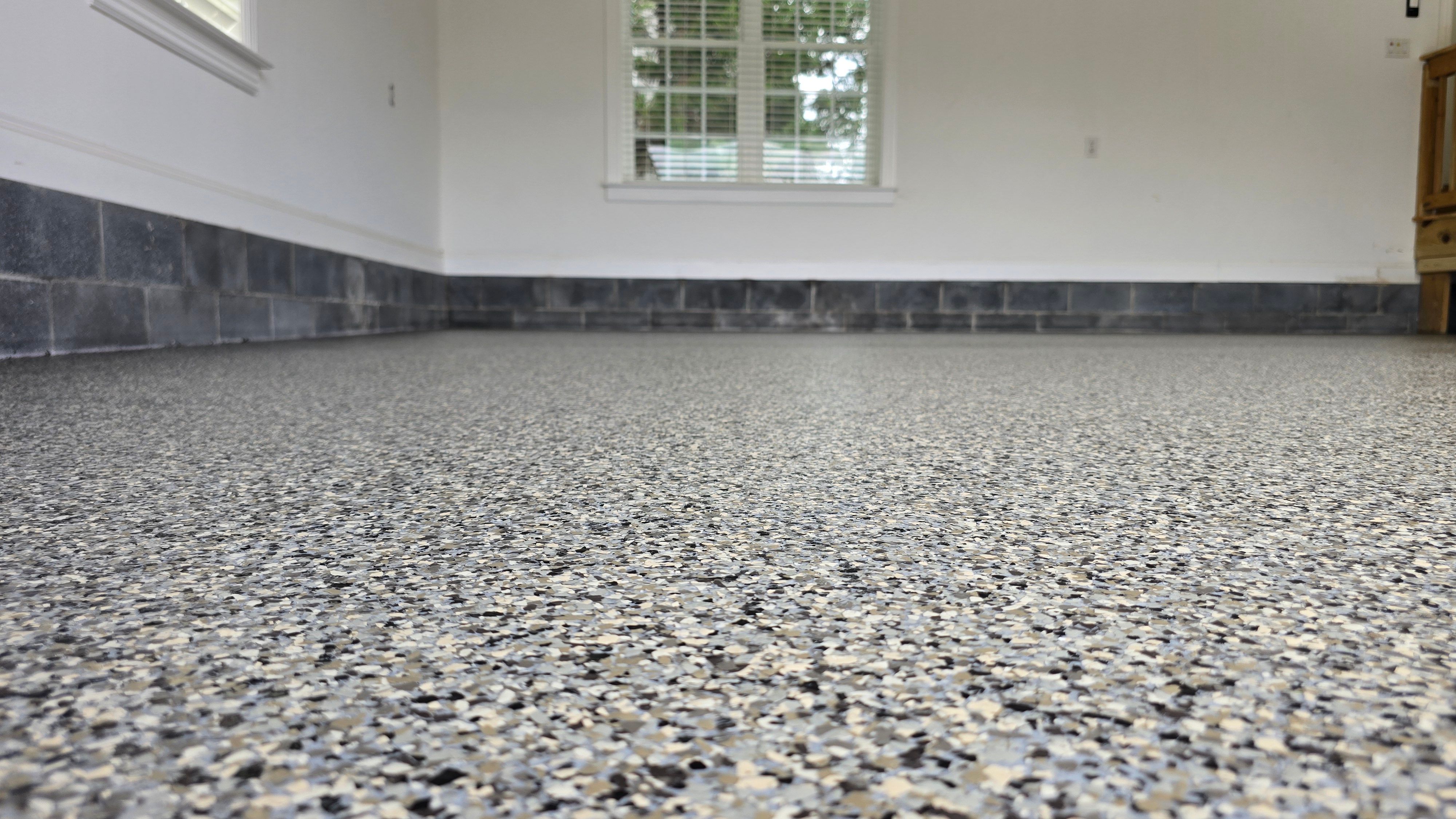 Front Porch & Garage Using Tidal Wave & Morel by Elite Floor Solutions