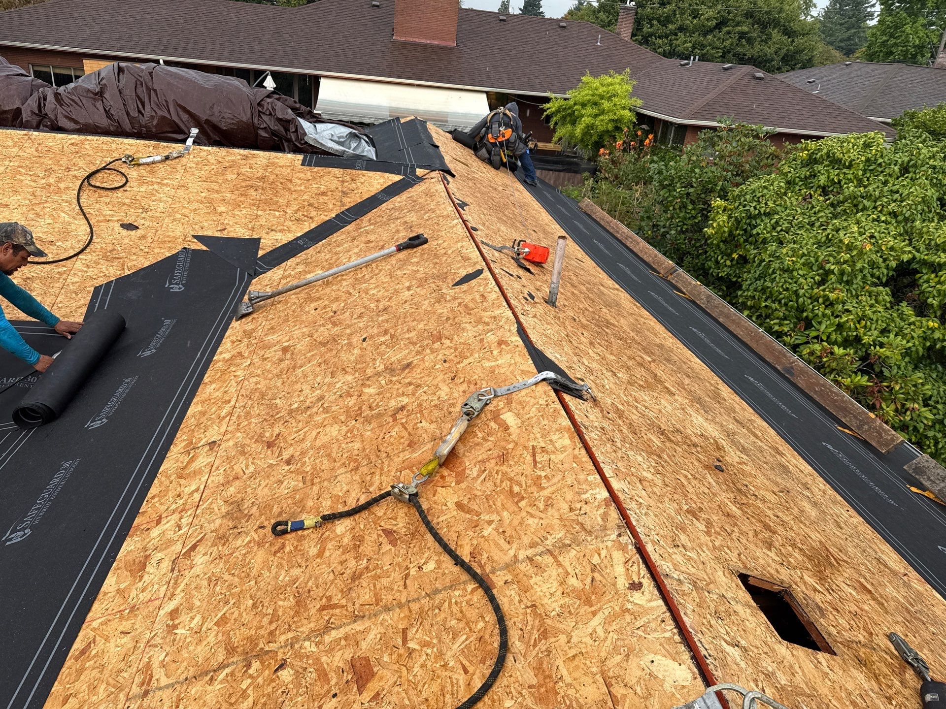 Project in Portland by Tom Leach Roofing
