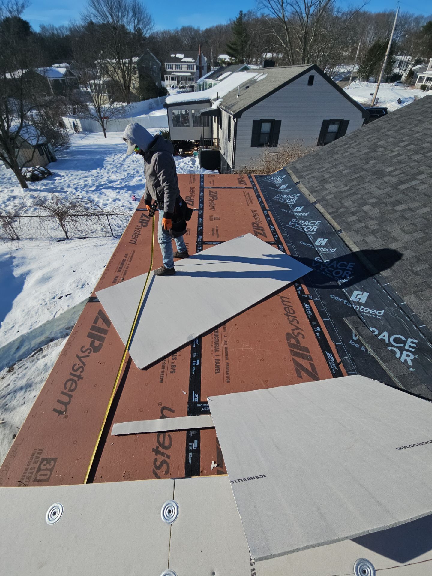 Roof Replacement-Woburn by woodland homeworks