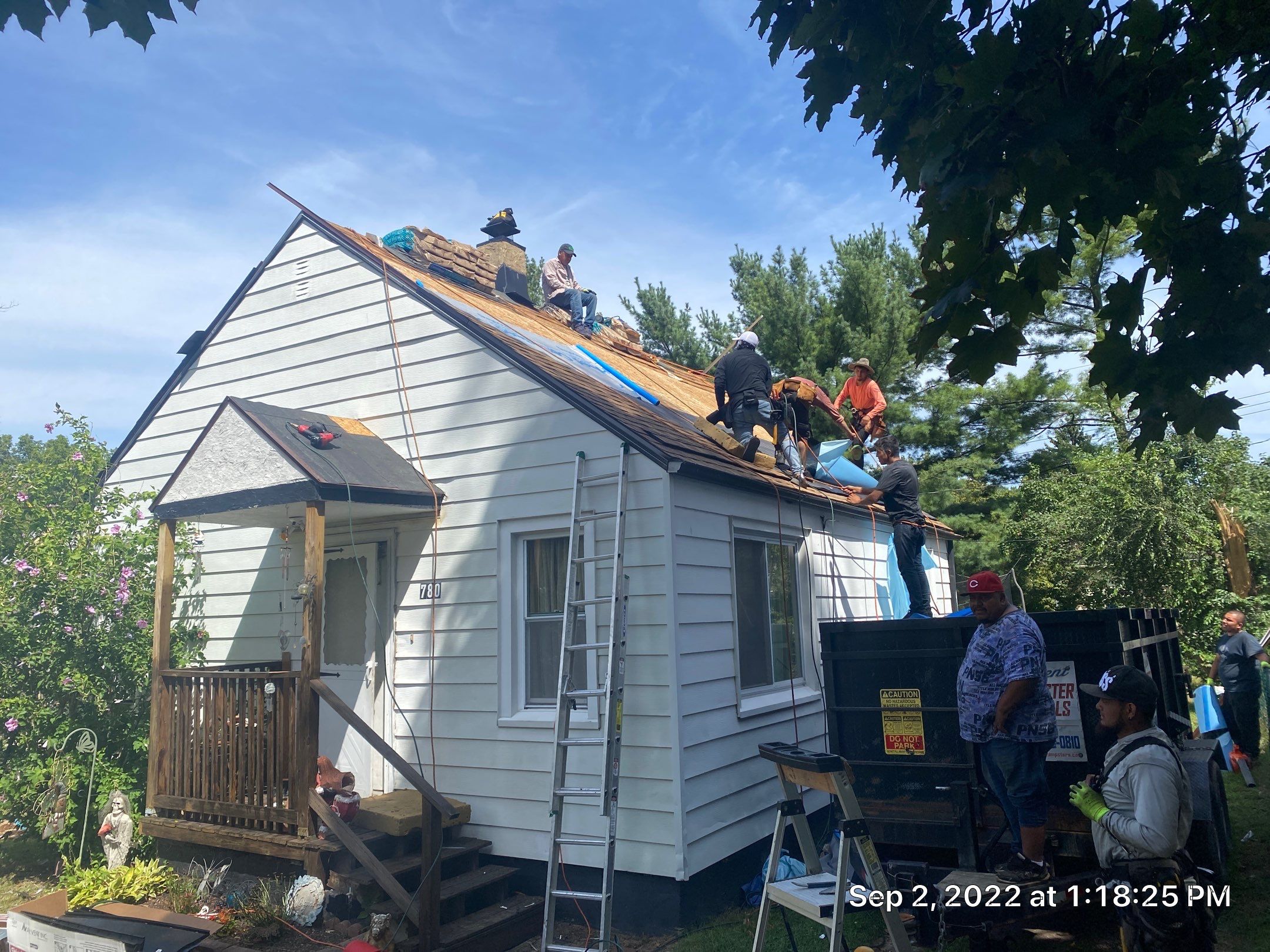 Roof Replacement using CertainTeed Landmark by 180 Contractors