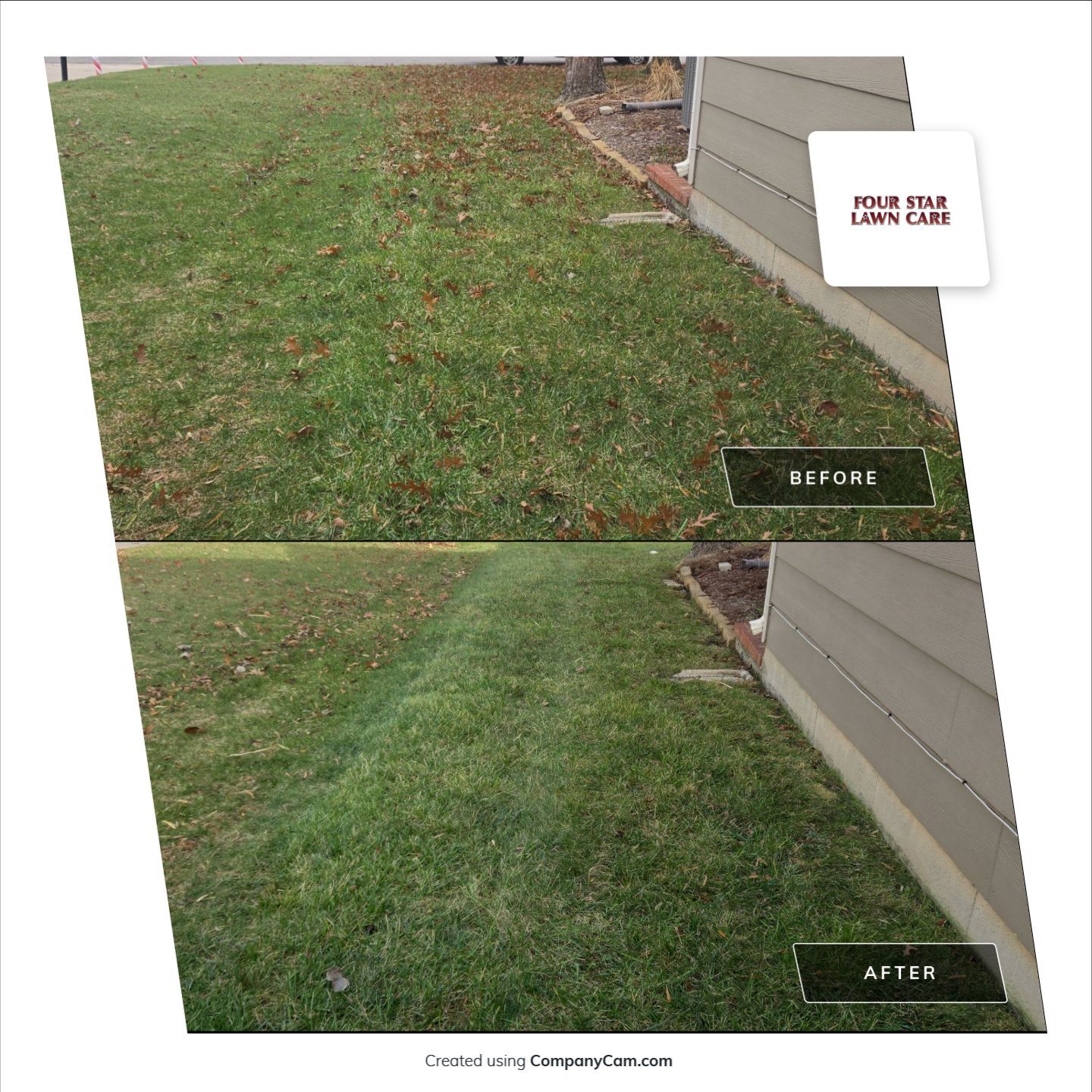 Project in Augusta by Four Star Lawn Care