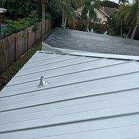 24ga 1" Nail-Strip Mill Finish  by Total Roofing System The Metal Roof Experts