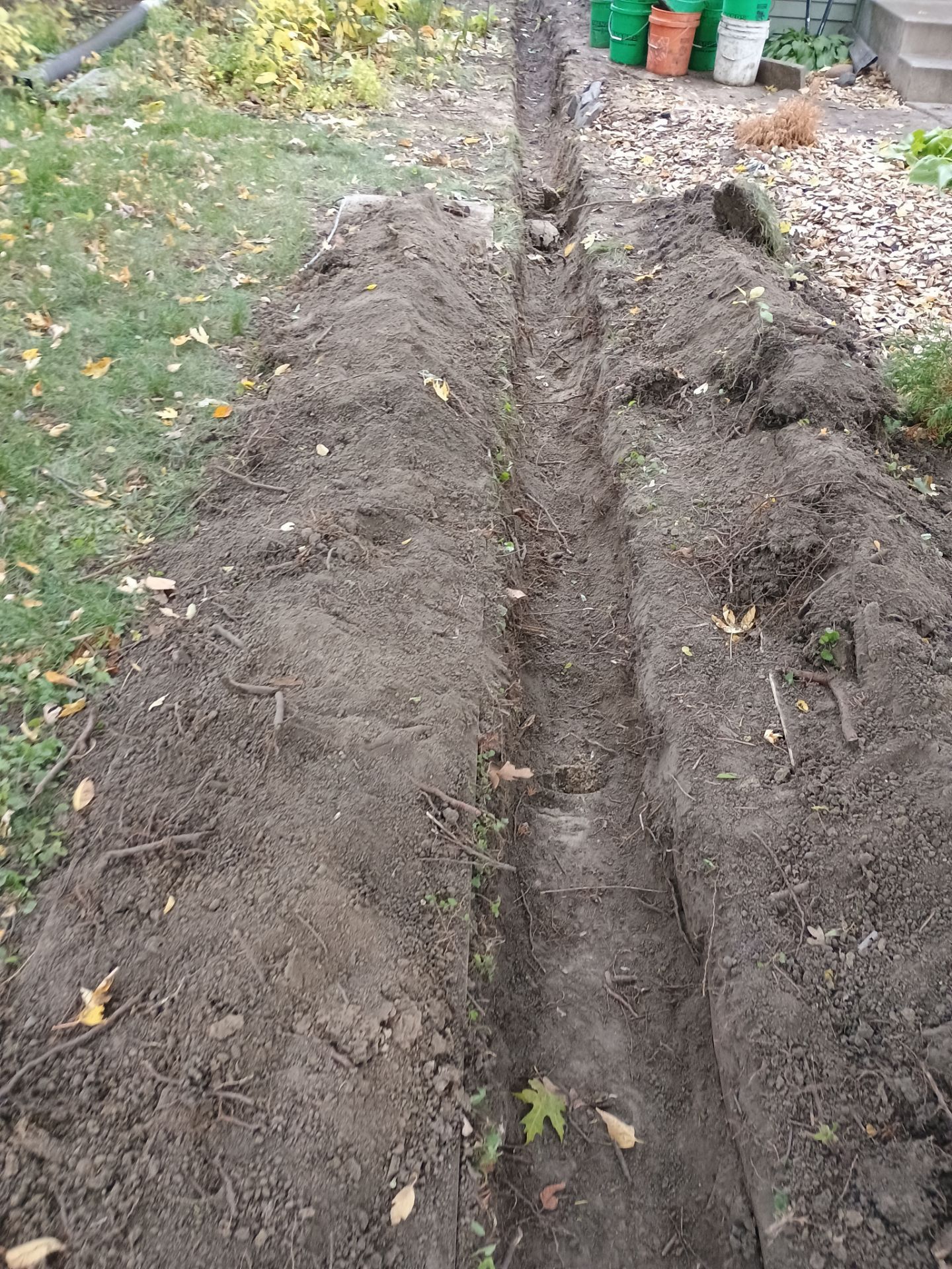 A French Drain for Maya by Waterproofing Northeast