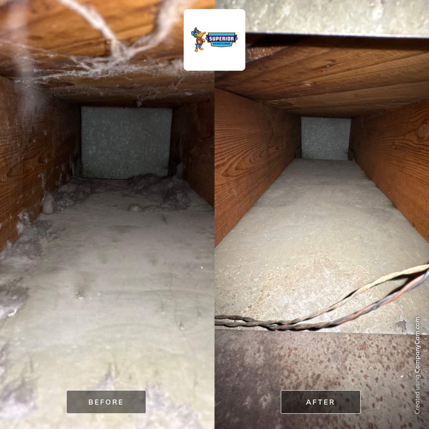 Air Duct Cleaning With a Vacuum Truck in Boardman, OH by Superior Air Duct Cleaning