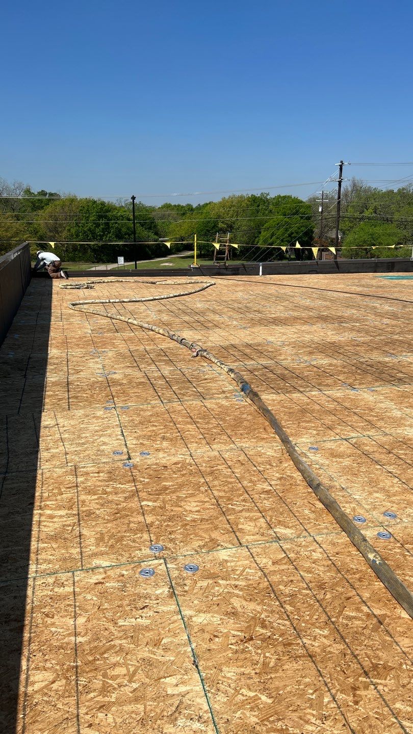 Brauman Group – Garland, TX | EPDM Roof Restoration with OSB, Foam & Coatings by All Star Roofing LLC