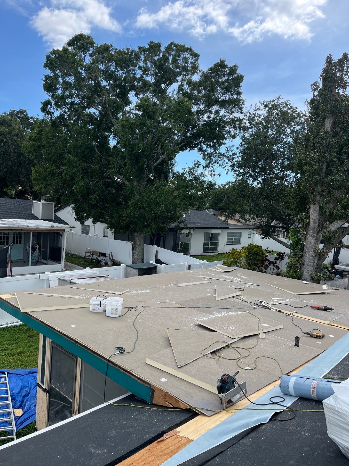 Project in St. Petersburg 33702 by Mitchell Roofing Company LLC 