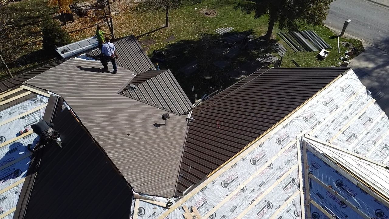 Exposed Fastener Metal Roof Replacement – Ossian, IN by 4Ever Metal Roofing
