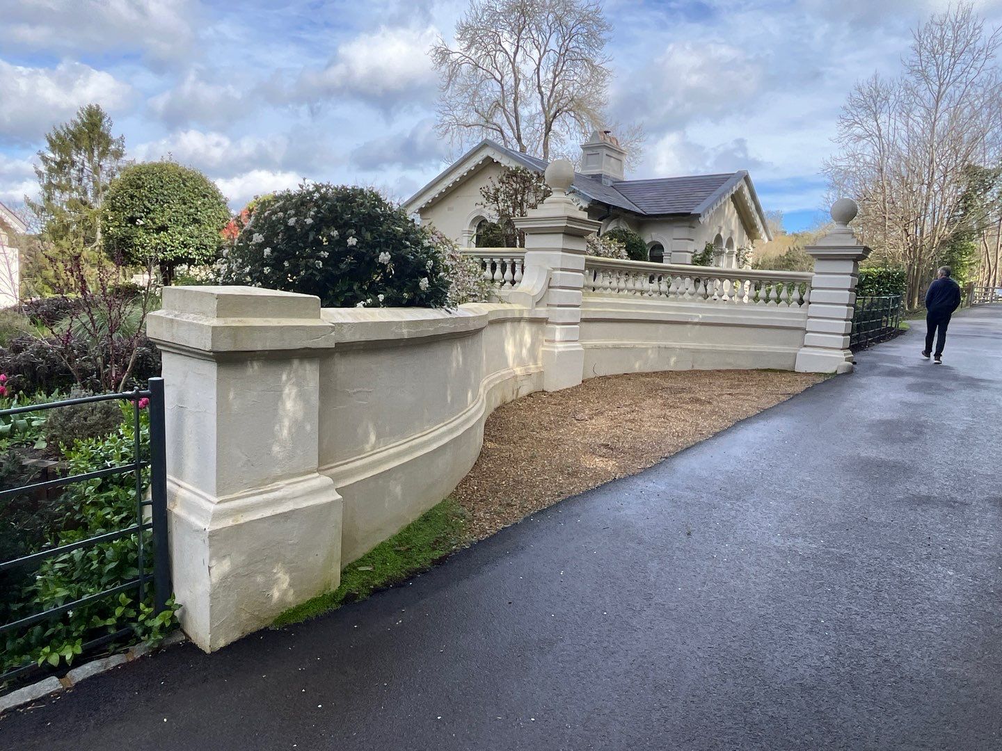 Render Clean using Honda 15lpm Low Pressure Washing Machine by Ges Exterior Cleaning ltd