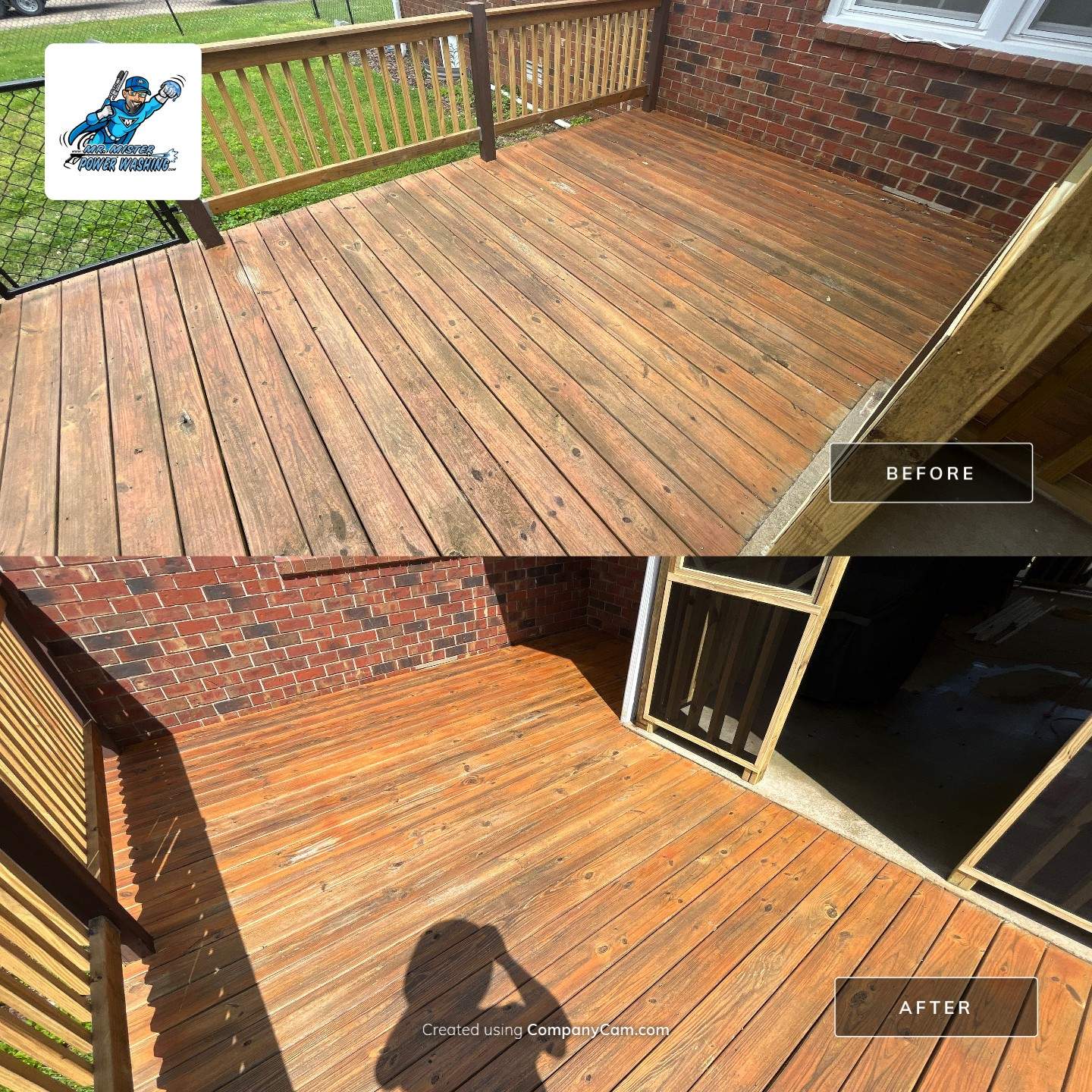 Randal's Deck by Mr. Mister Power Washing