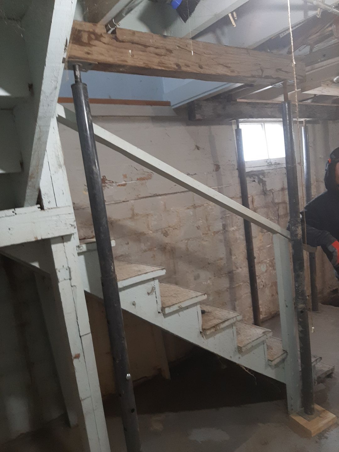 Basement Wall Rebuild with Exterior Waterproofing by Toledo Basement Repair